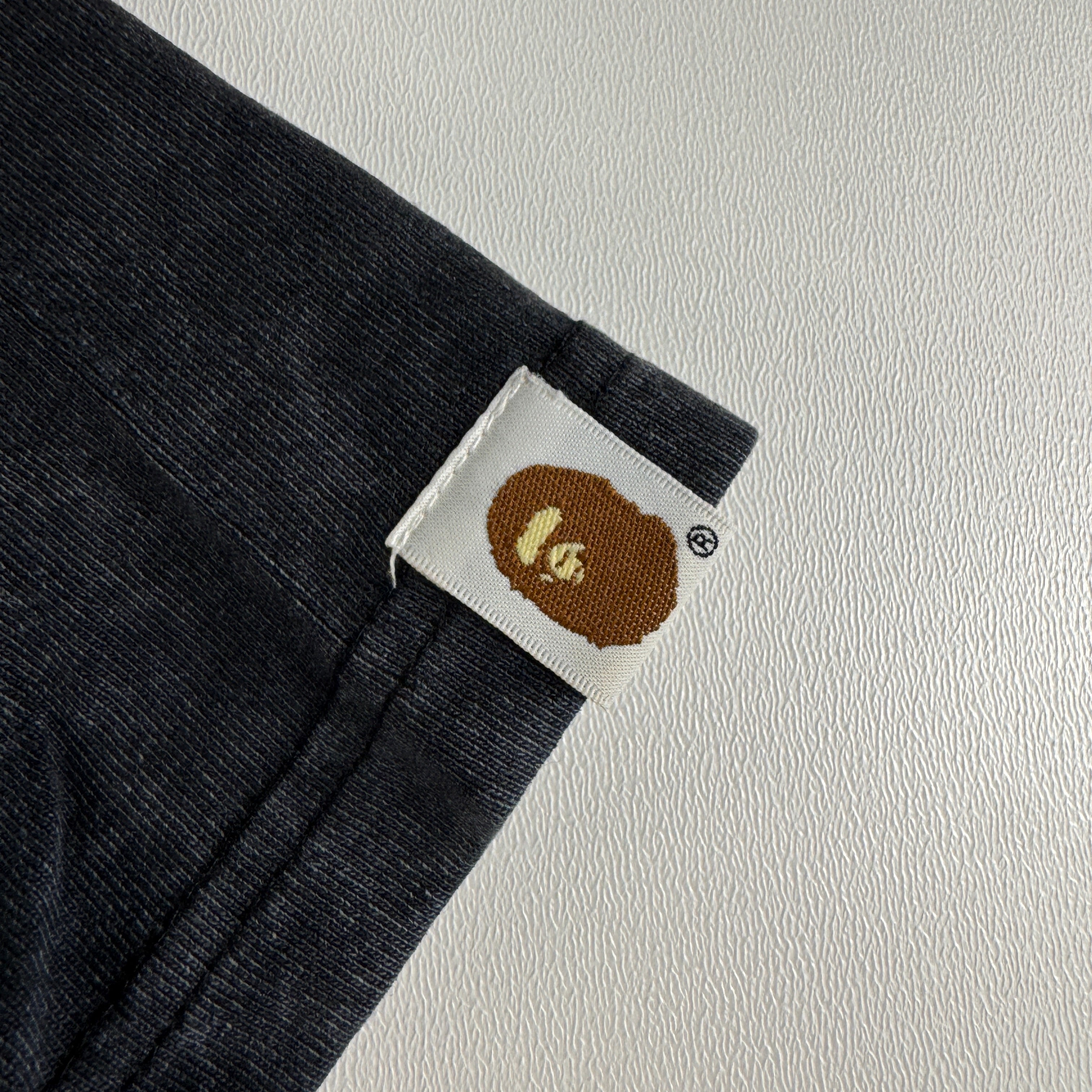 BAPE Mad Face Gradient Black Tee (S)