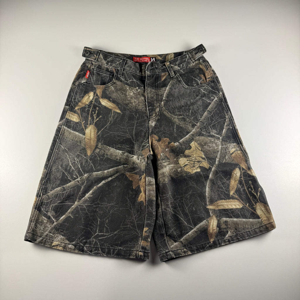 9090 OG Logo Painted Baggy Short (L)