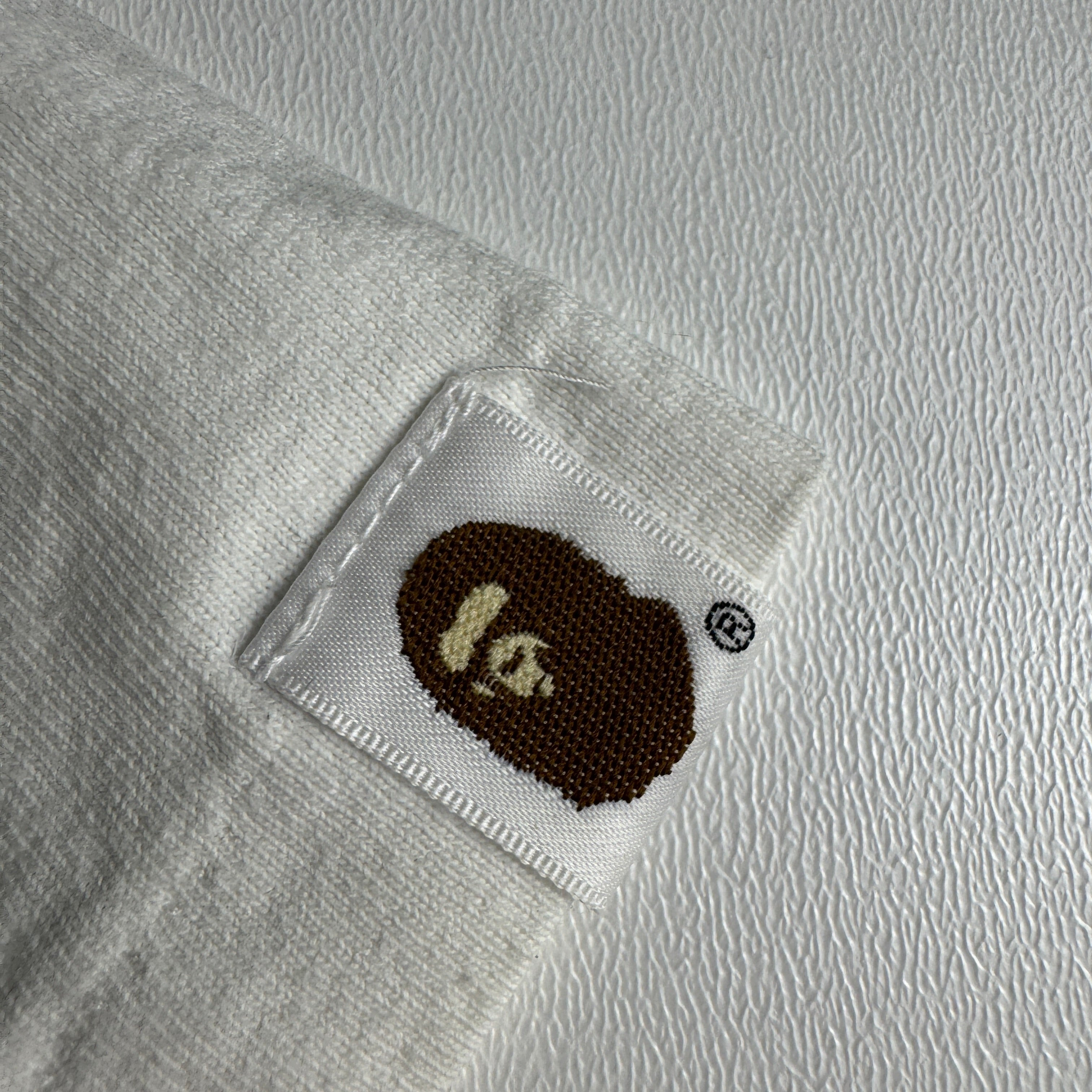 BAPE Abstract Milo White Tee (M)