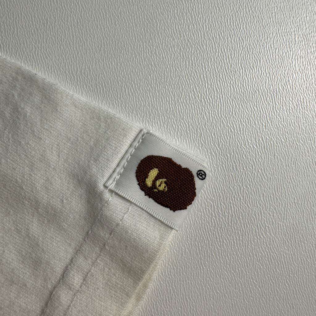 BAPE Pocket White Tee (M)