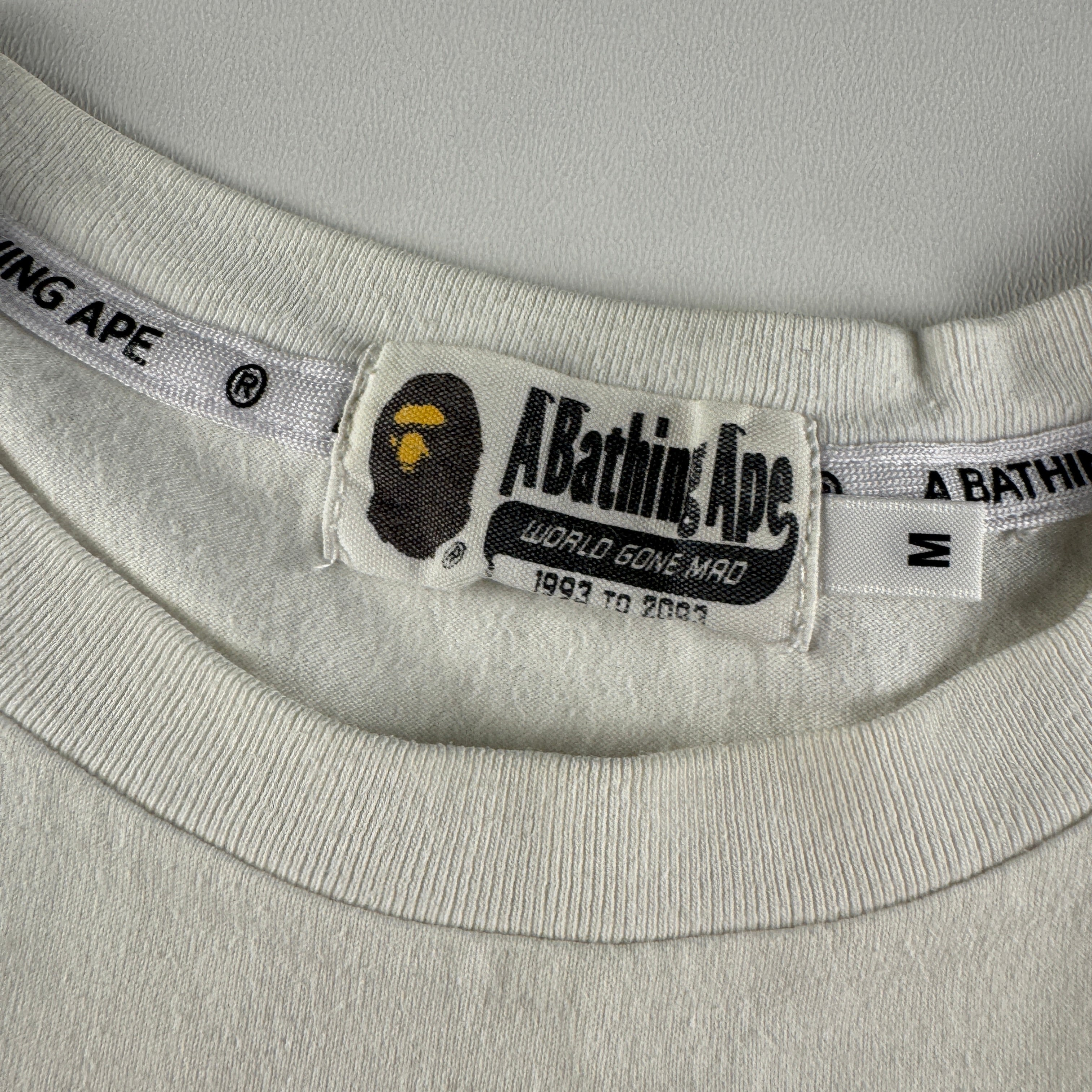 BAPE Pocket White Tee (M)