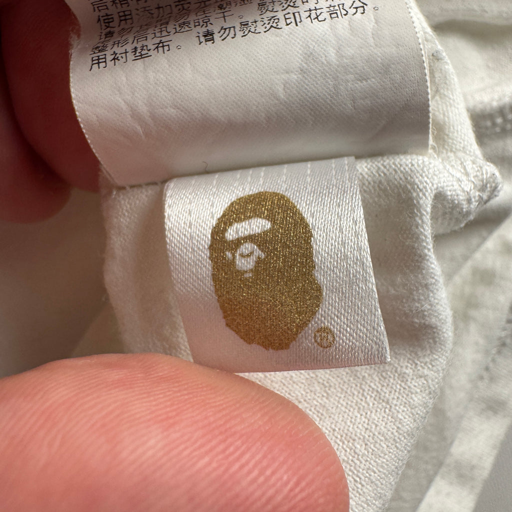 BAPE Pocket White Tee (M)