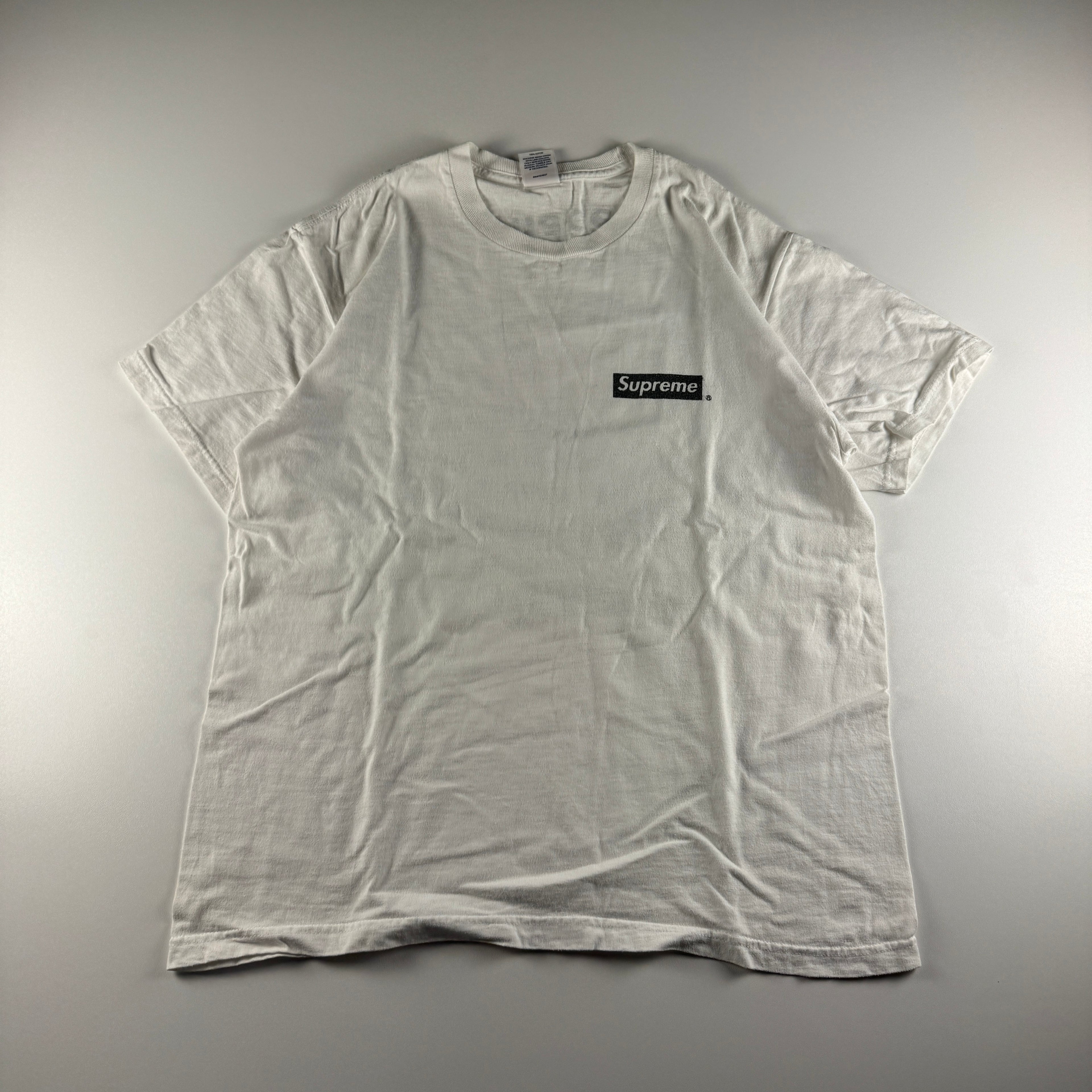 Supreme Spiral White Tee (M)
