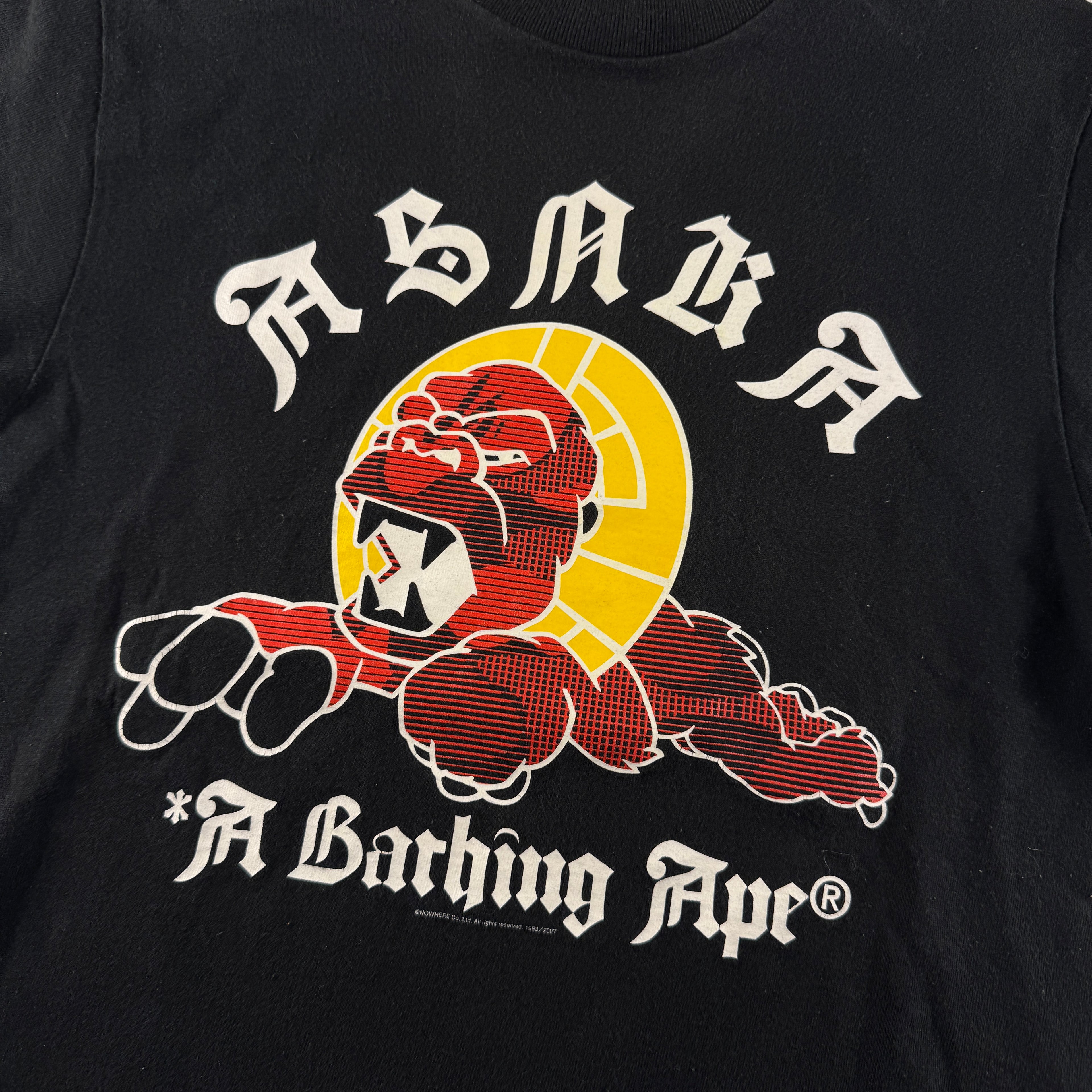 Bape Gorilla 2010 Black Tee (L)