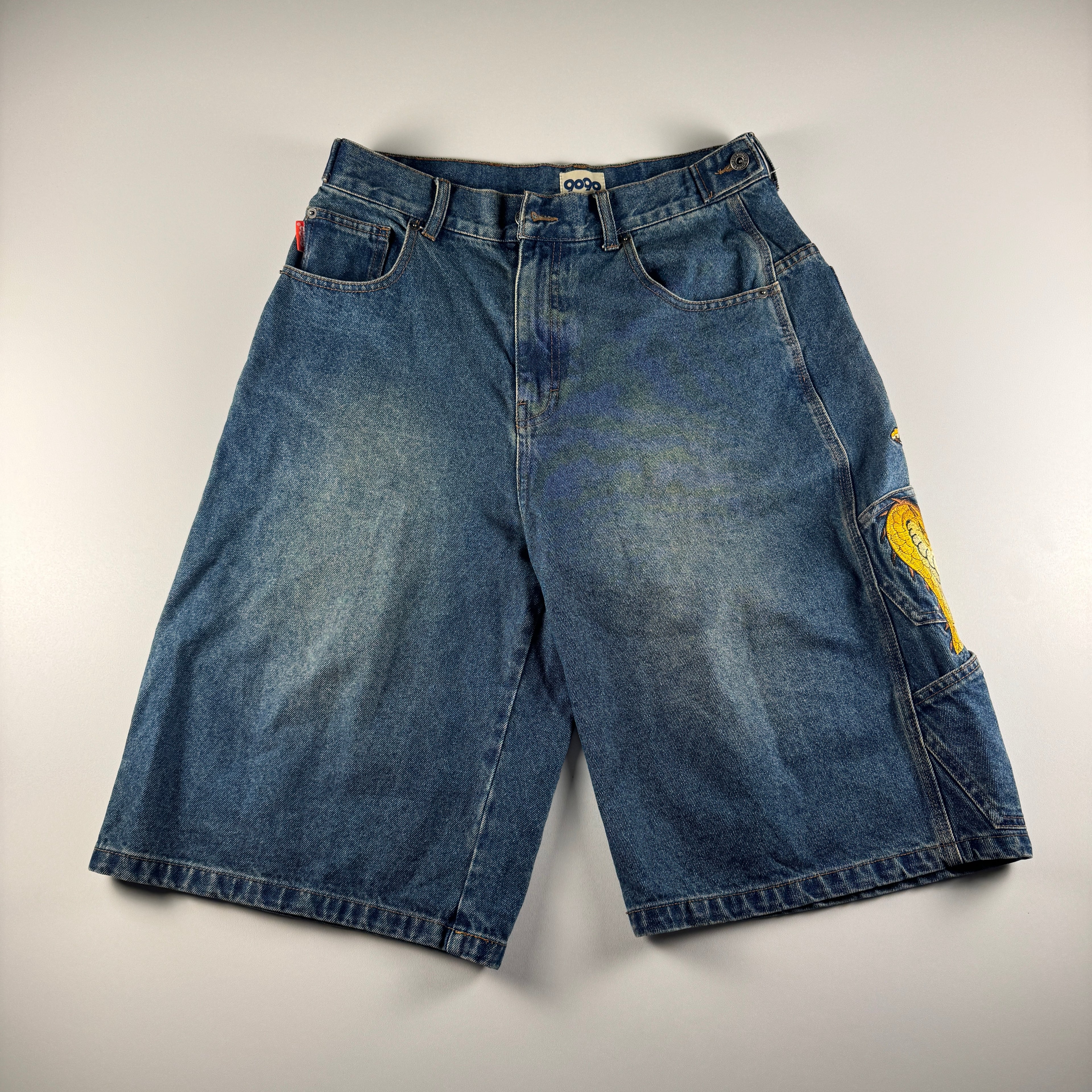 9090 x Death "56" Sentence Multi Pocket Dragon Short (L)