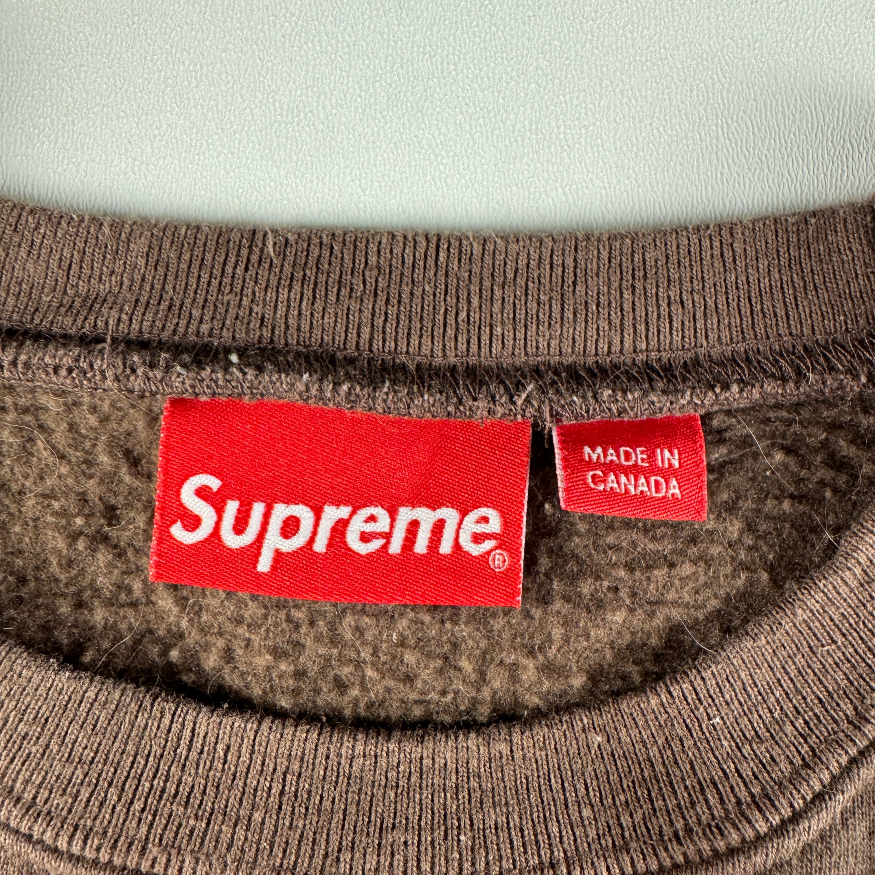 Supreme Box Logo 2022 Brown Sweater (S)