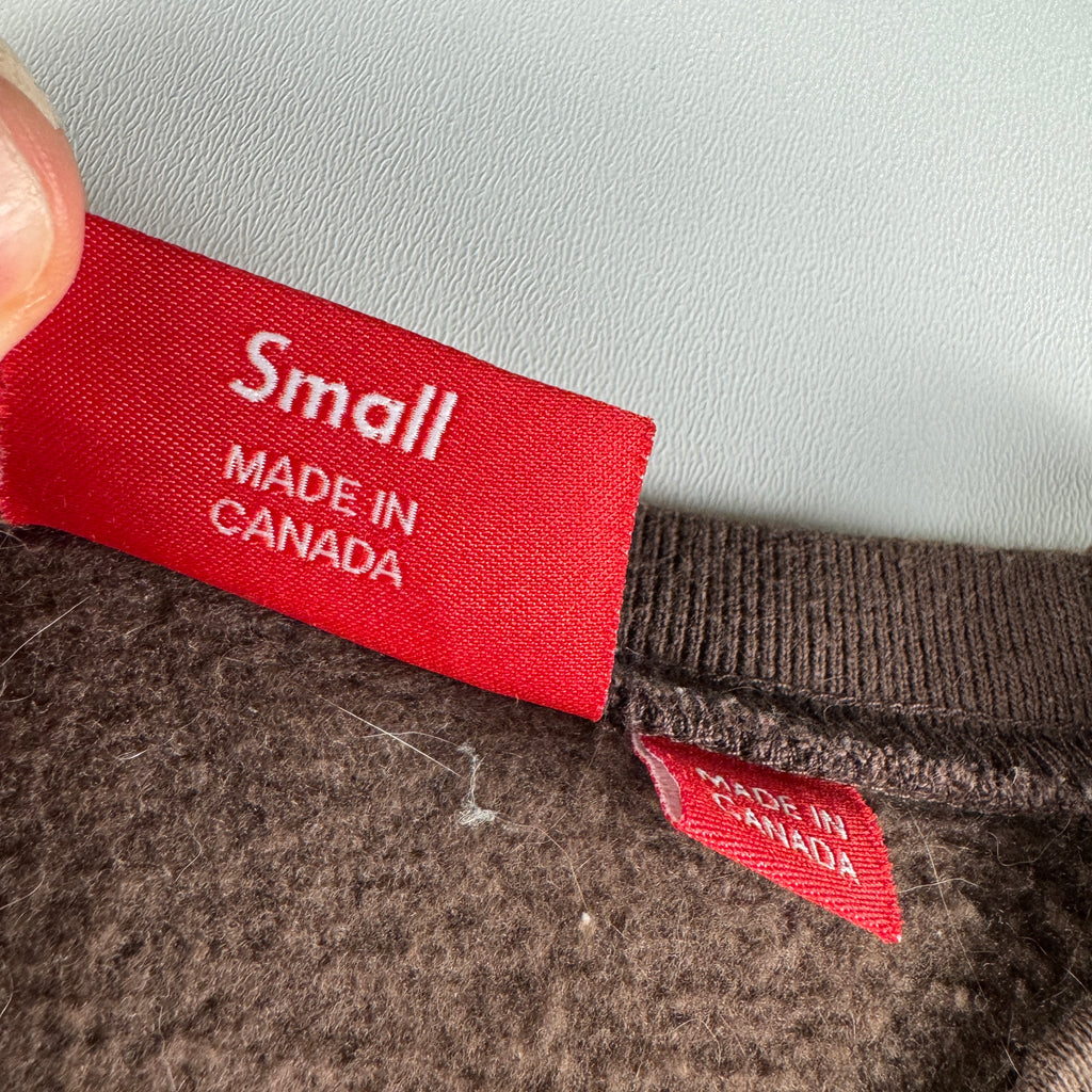 Supreme Box Logo 2022 Brown Sweater (S)