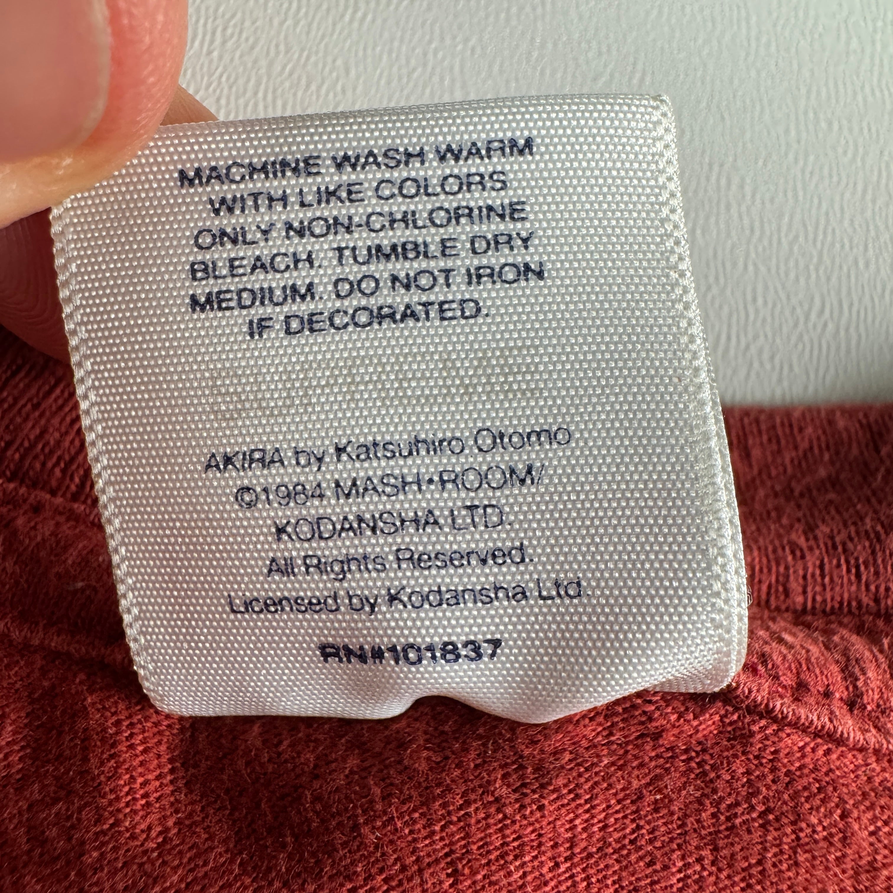 Supreme x Akira Arm Red Tee (XL)