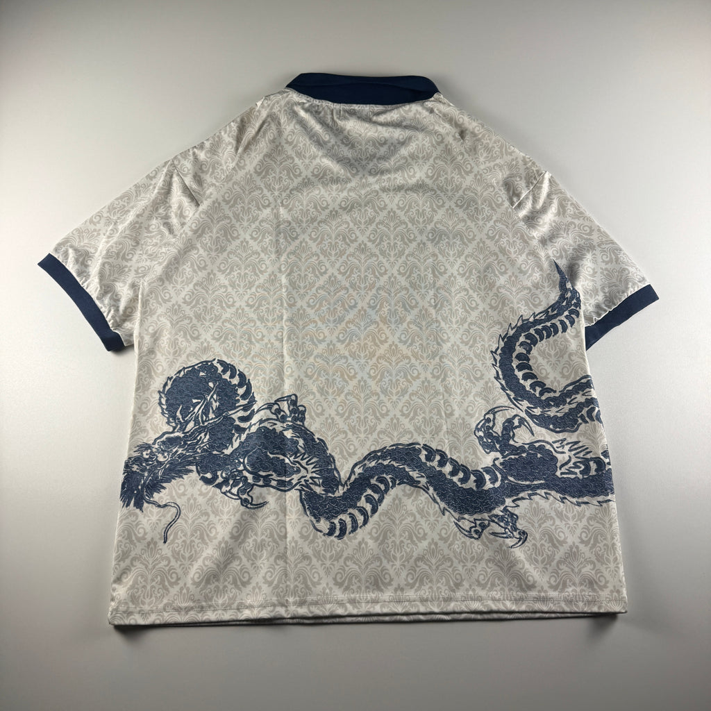 9090 x Death "56" Sentence White Football Jersey (L)