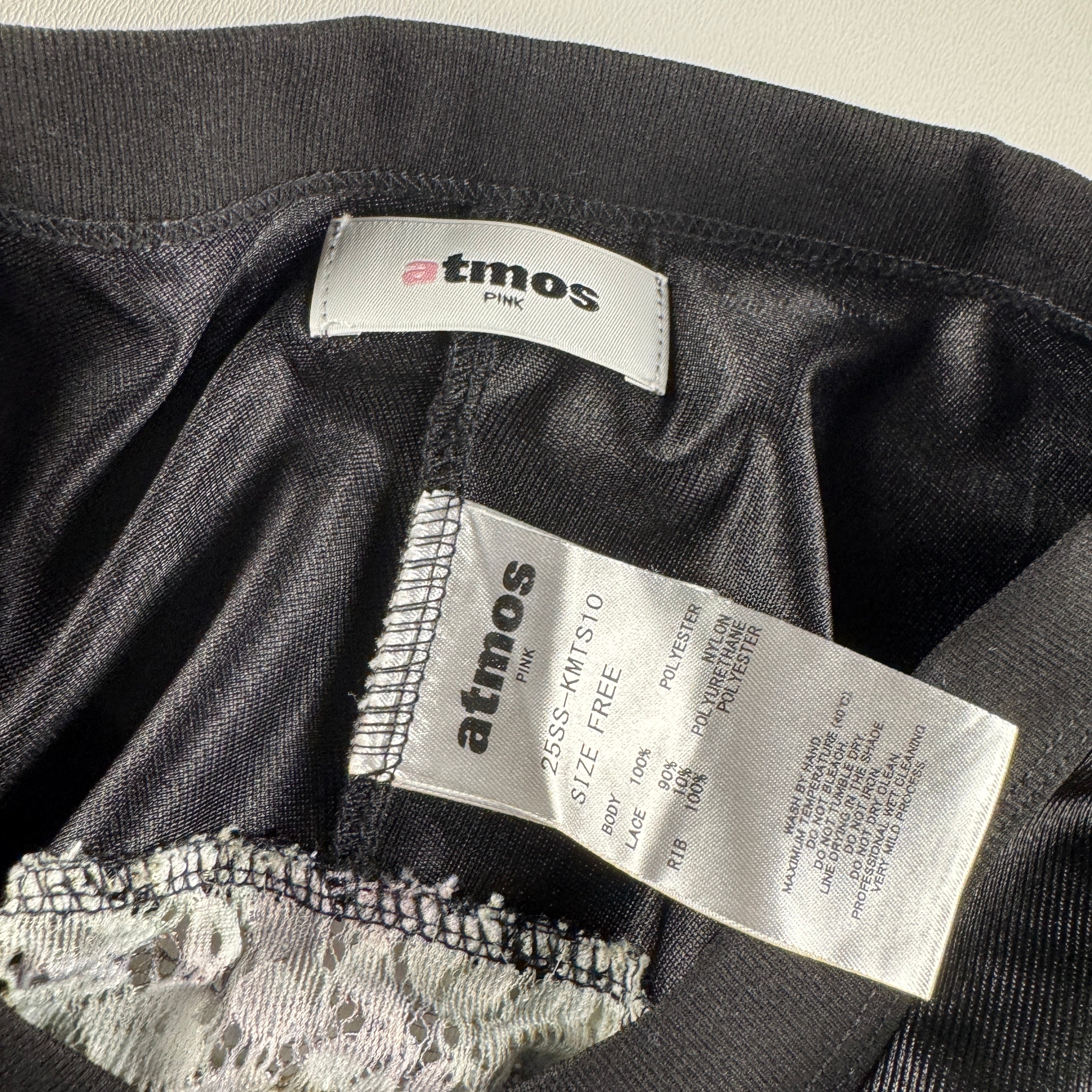 Atmos Pink Camo Dentelle Black Jersey (OS)