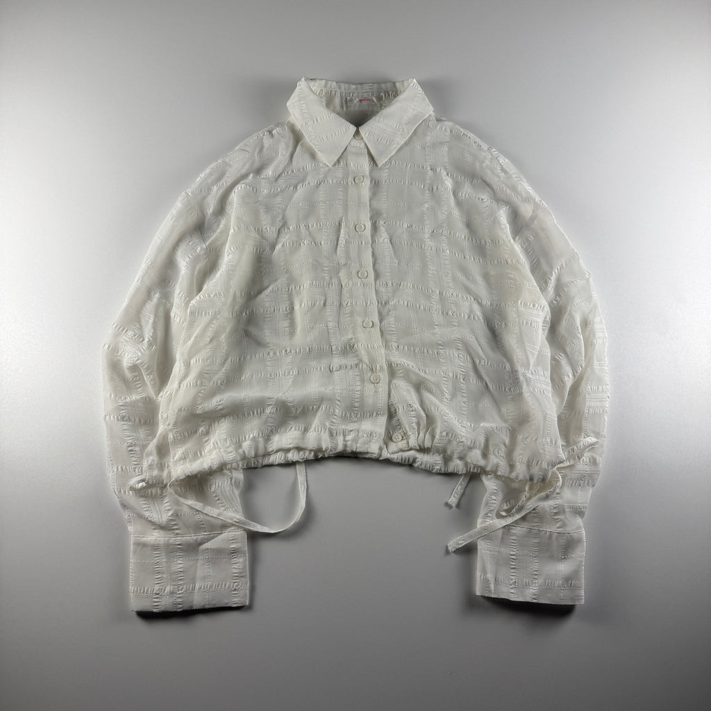 Atmos White Transparent Over Shirt (OS)