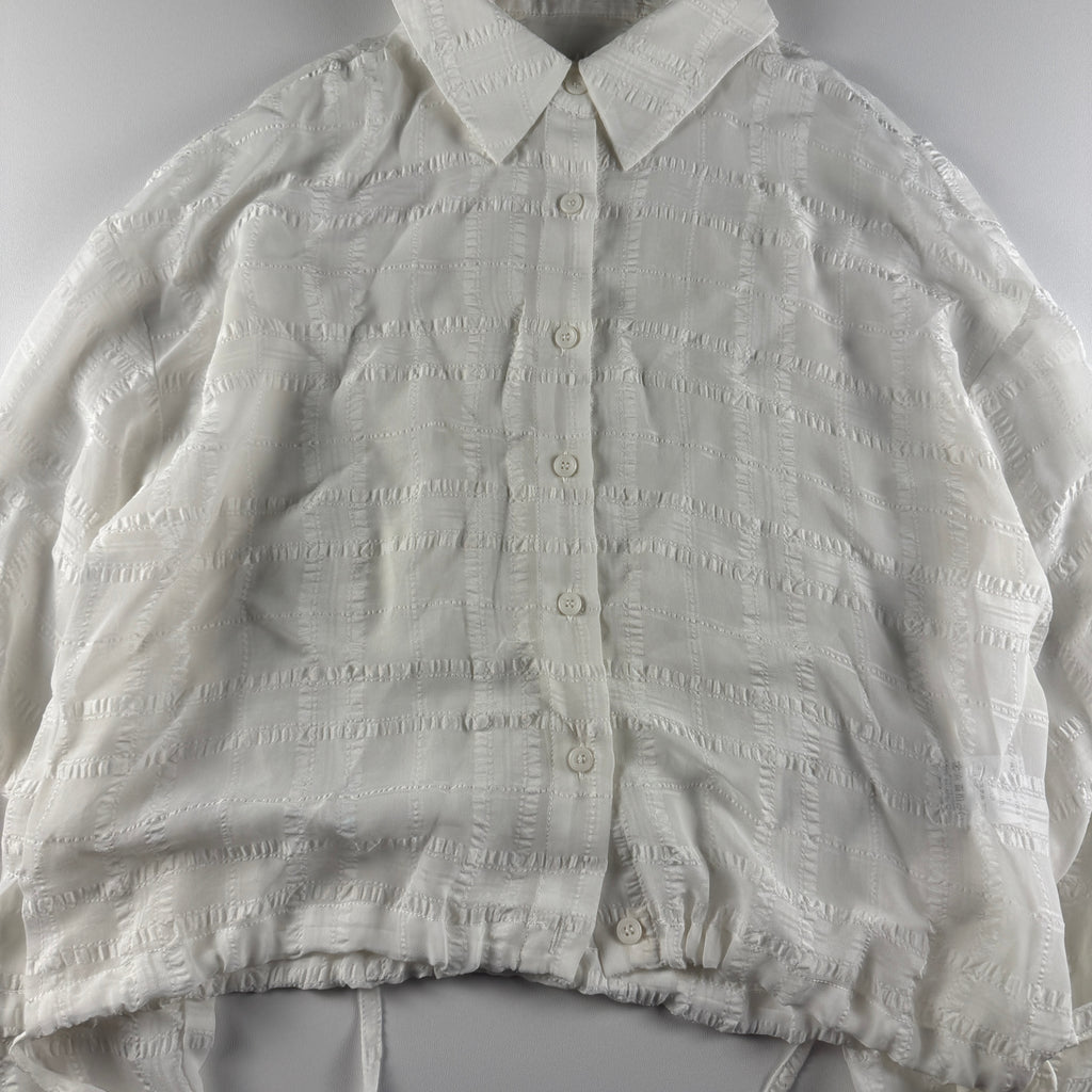 Atmos White Transparent Over Shirt (OS)