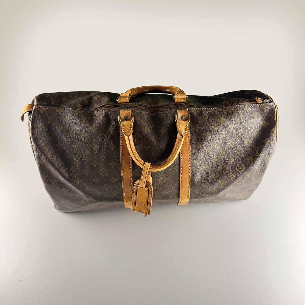 Louis Vuitton Keepall 55 Monogram Travel Bag