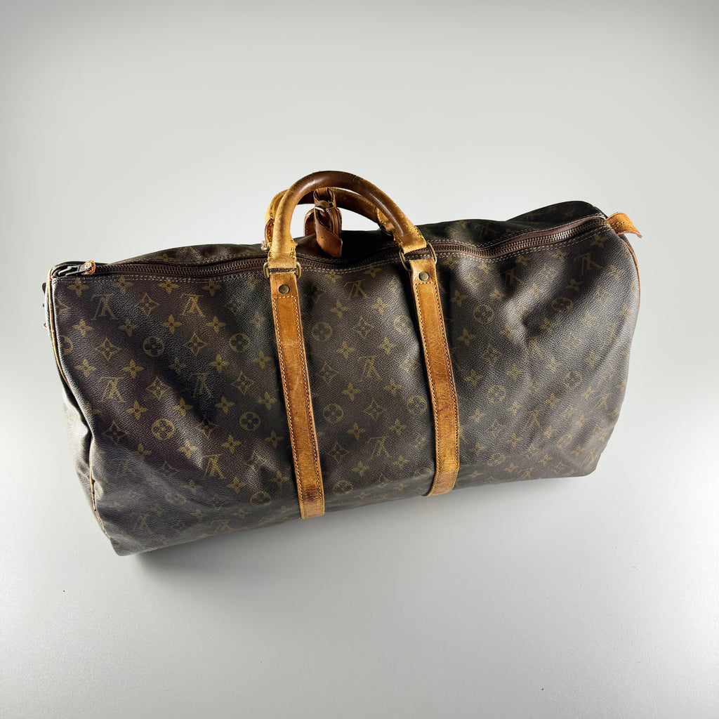 Louis Vuitton Keepall 55 Monogram Travel Bag