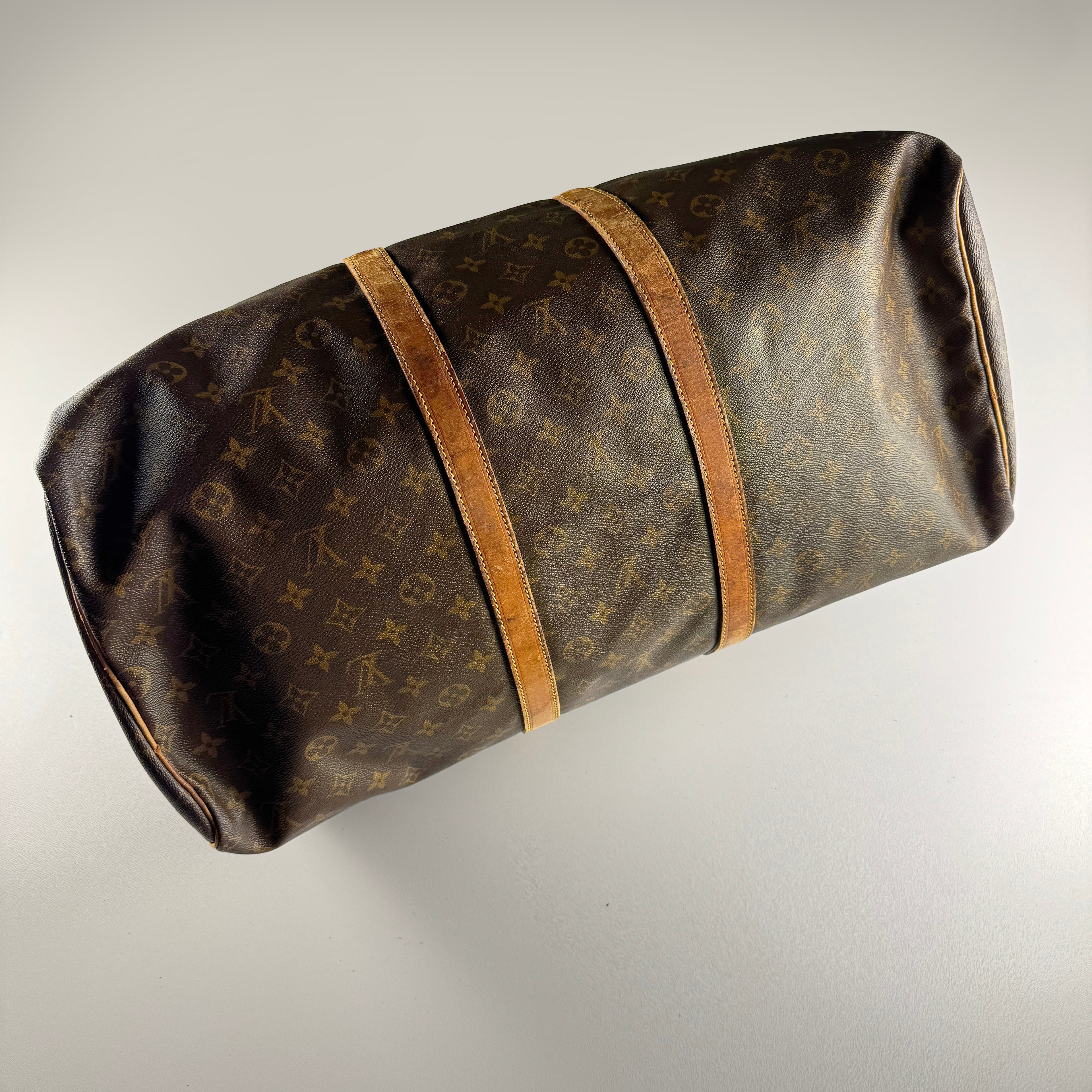 Louis Vuitton Keepall 55 Monogram Travel Bag