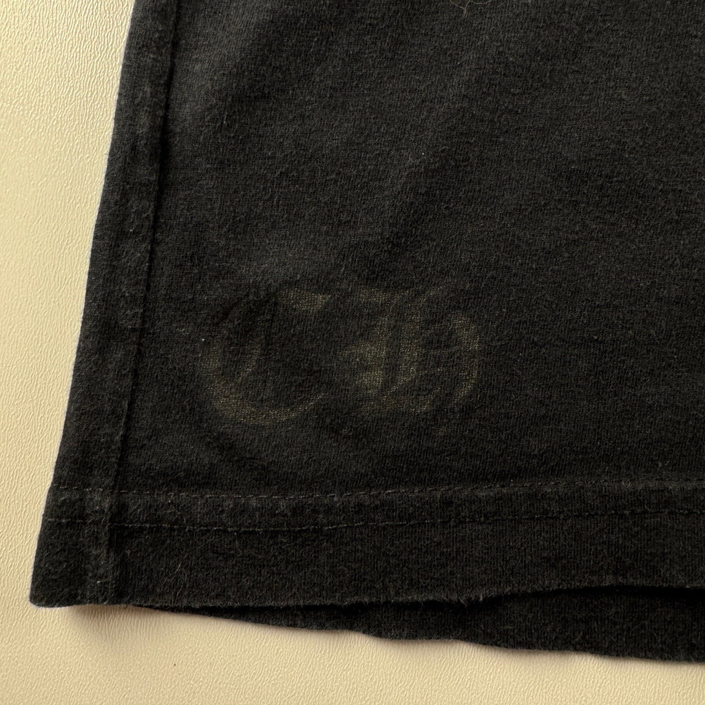 Chrome Hearts Vintage Scroll Logo Black Tee (L)