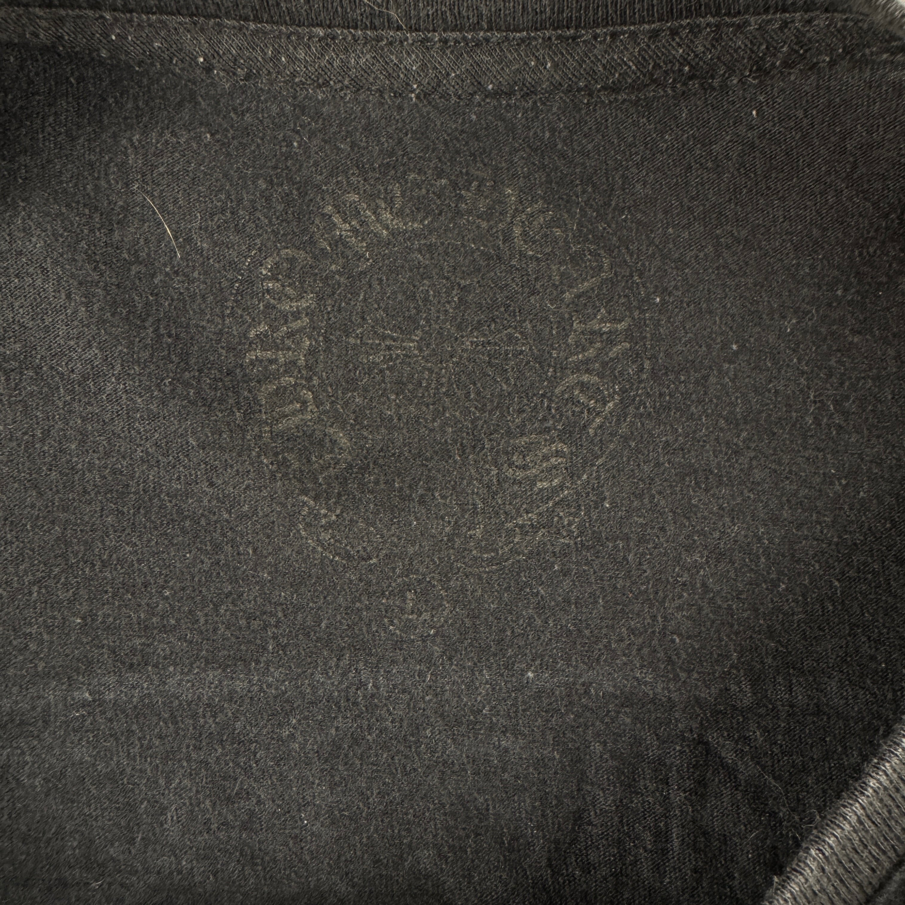 Chrome Hearts Vintage Scroll Logo Black Tee (L)