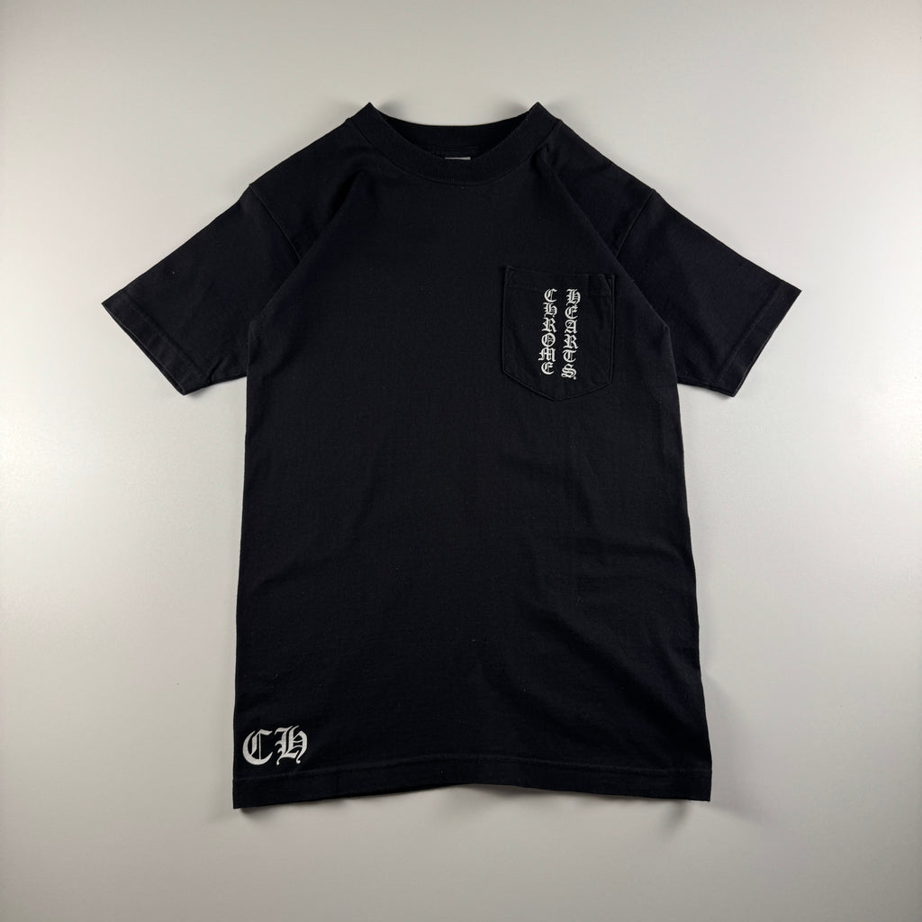 Chrome Hearts Triple Cross Sword Black Tee (S)