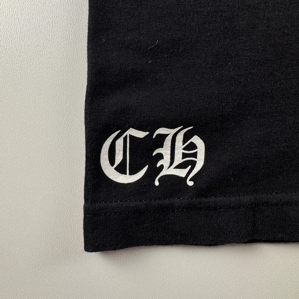 Chrome Hearts Triple Cross Sword Black Tee (S)