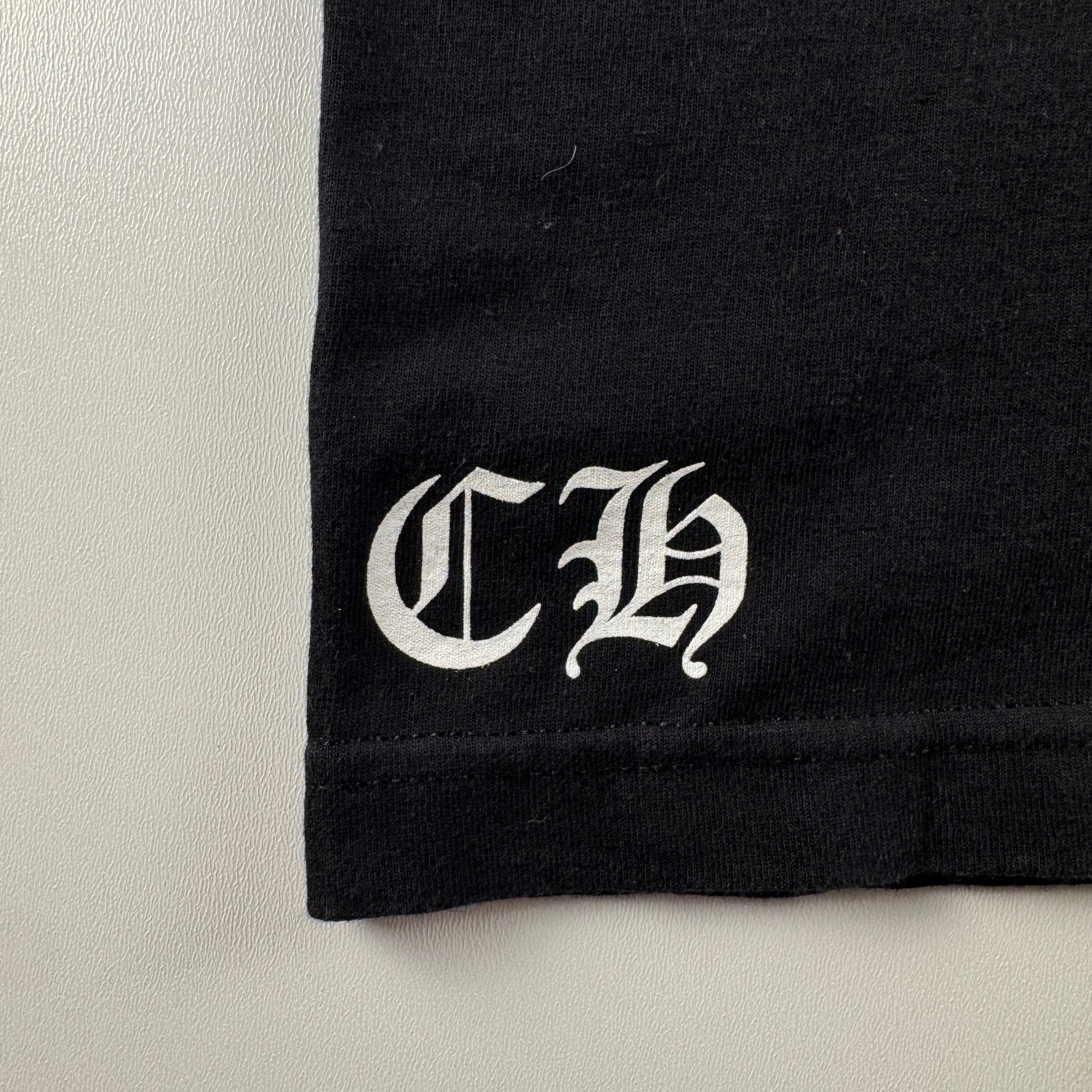 Chrome Hearts Triple Cross Sword Black Tee (S)