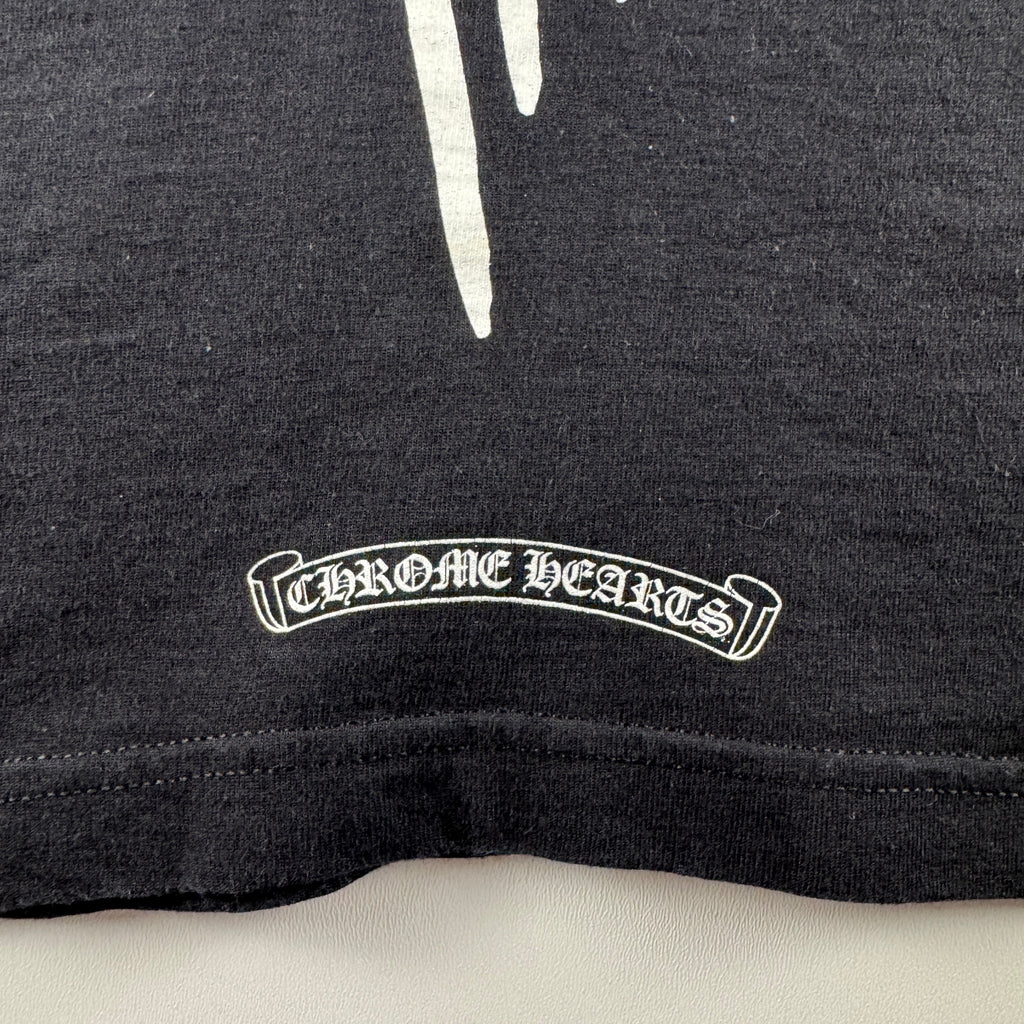 Chrome Hearts Triple Cross Sword Black Tee (S)