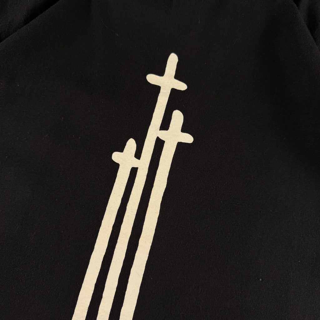 Chrome Hearts Triple Cross Sword Black Tee (S)