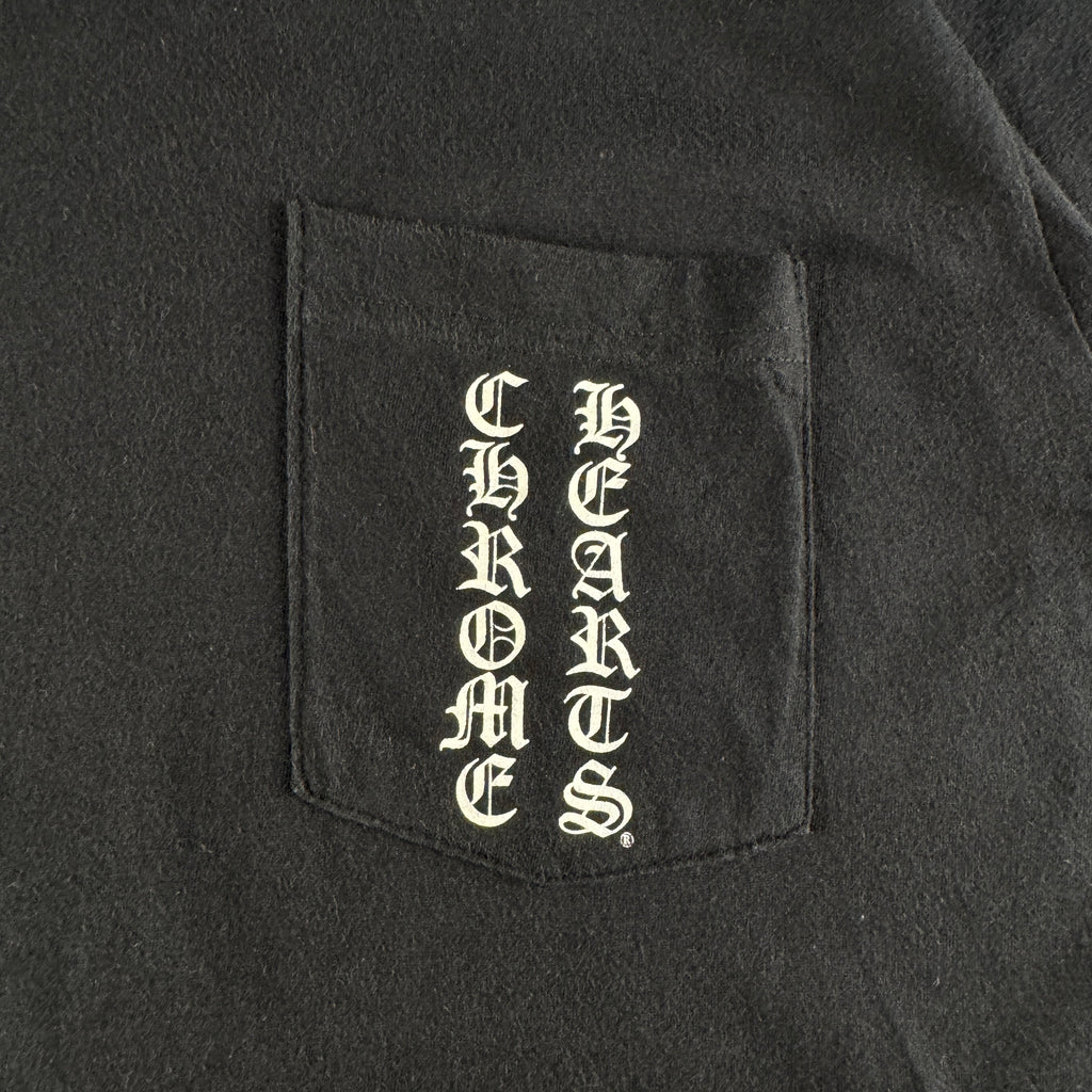 Chrome Hearts Triple Cross Sword Black Tee (M)