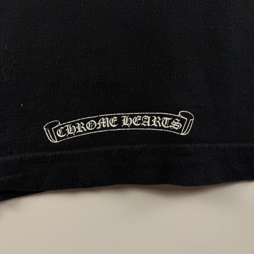 Chrome Hearts Triple Cross Sword Black Tee (M)