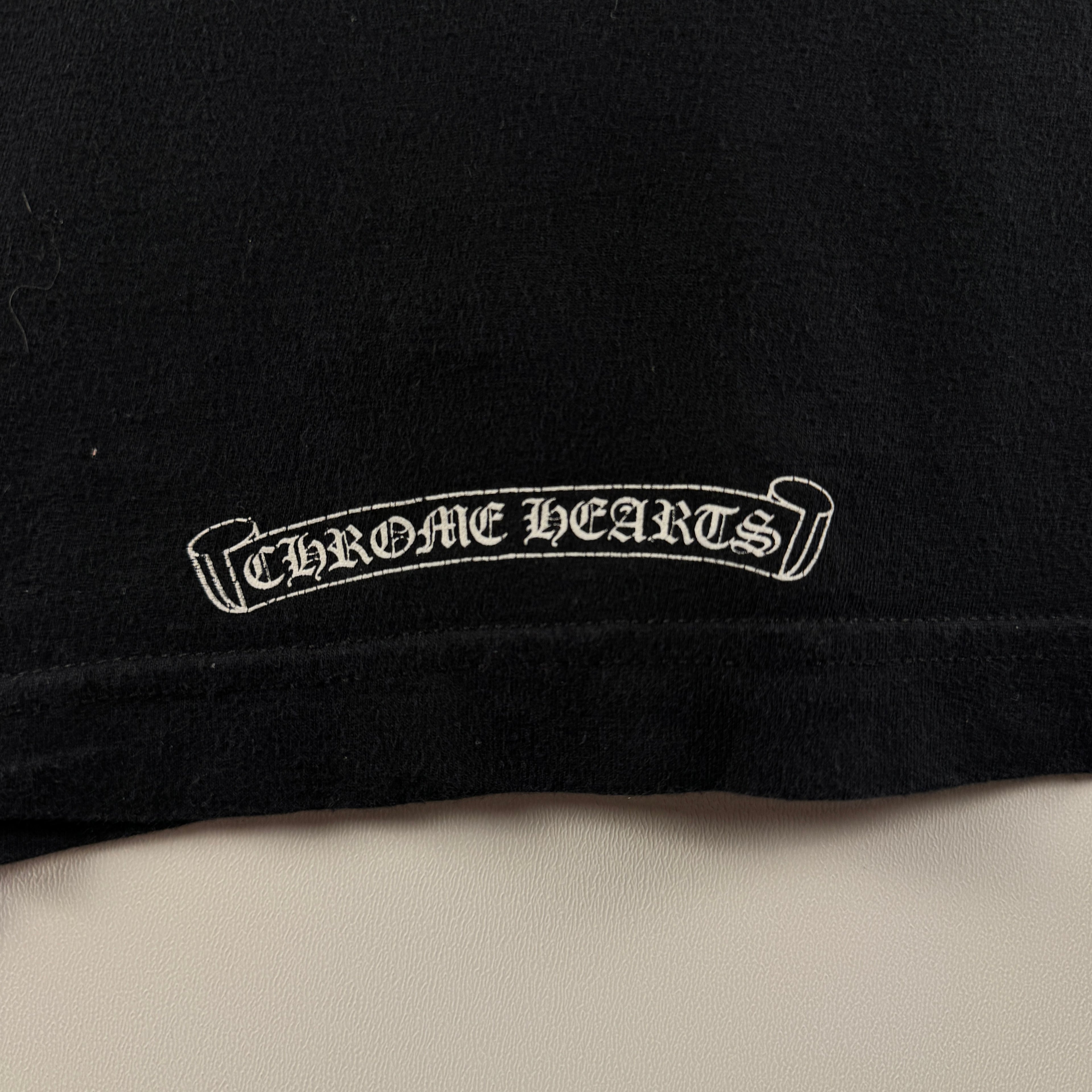 Chrome Hearts Triple Cross Sword Black Tee (M)