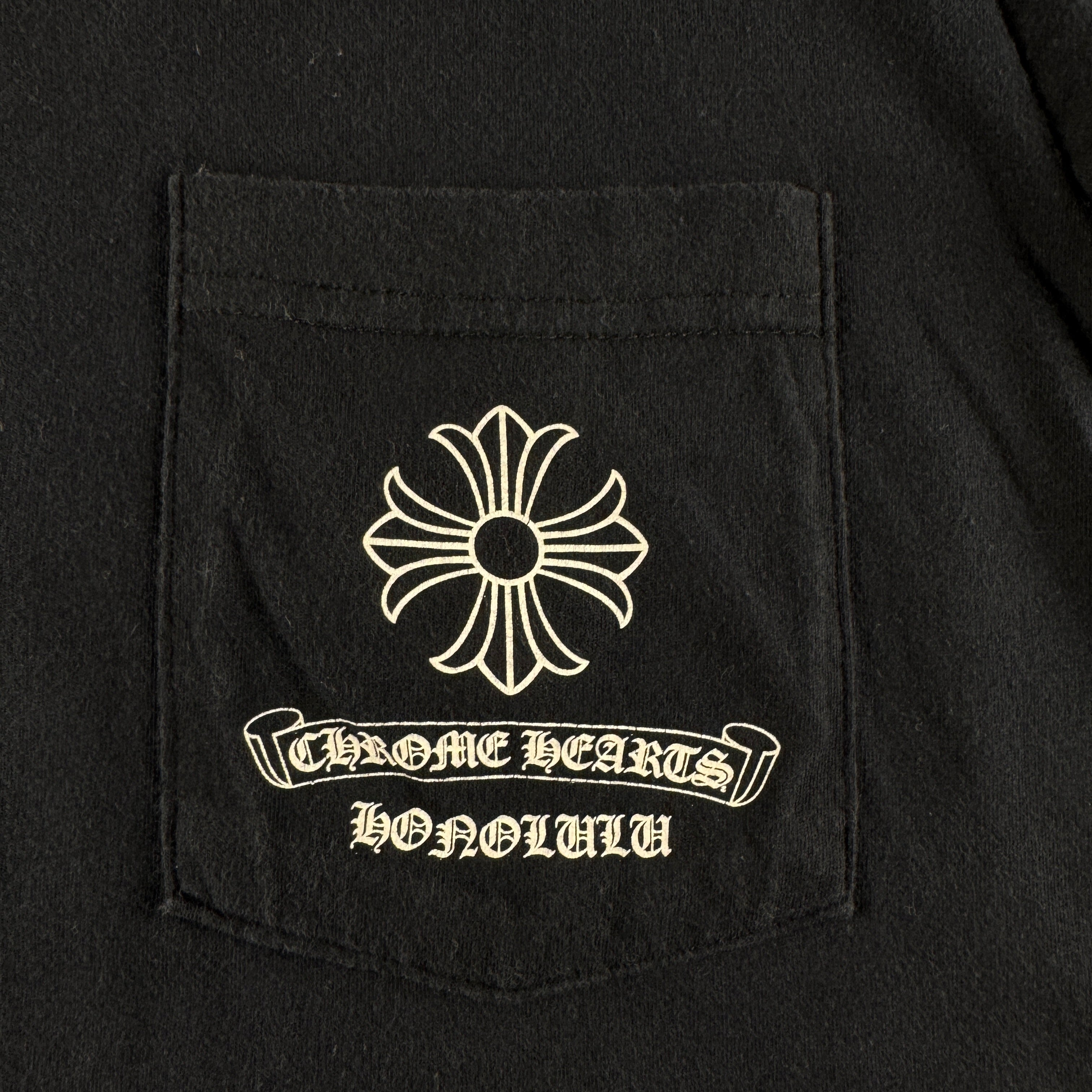 Chrome Hearts Honolulu Cross City Limited Black Tee (S)