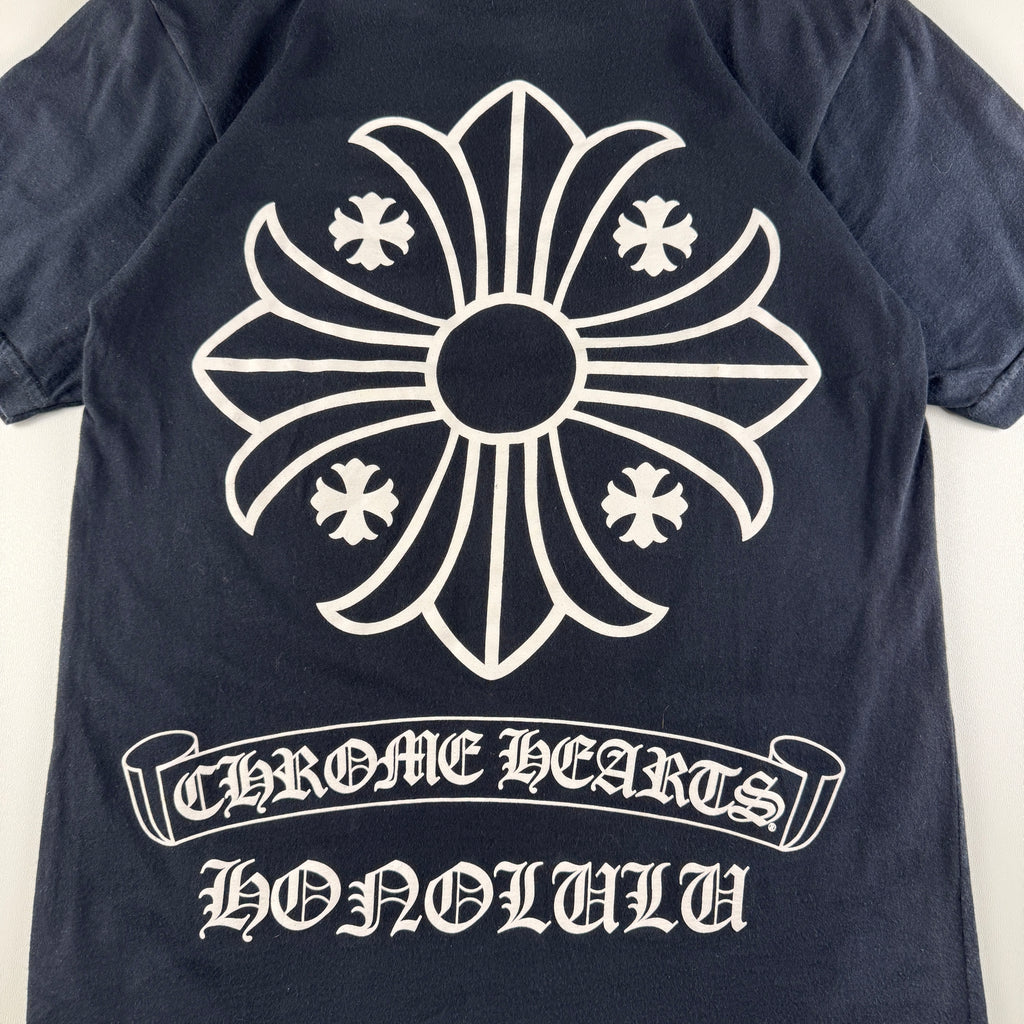Chrome Hearts Honolulu Cross City Limited Black Tee (S)