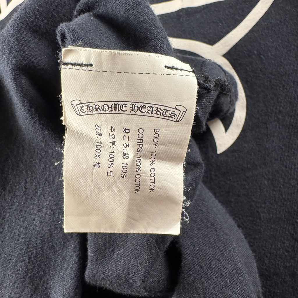 Chrome Hearts Honolulu Cross City Limited Black Tee (S)