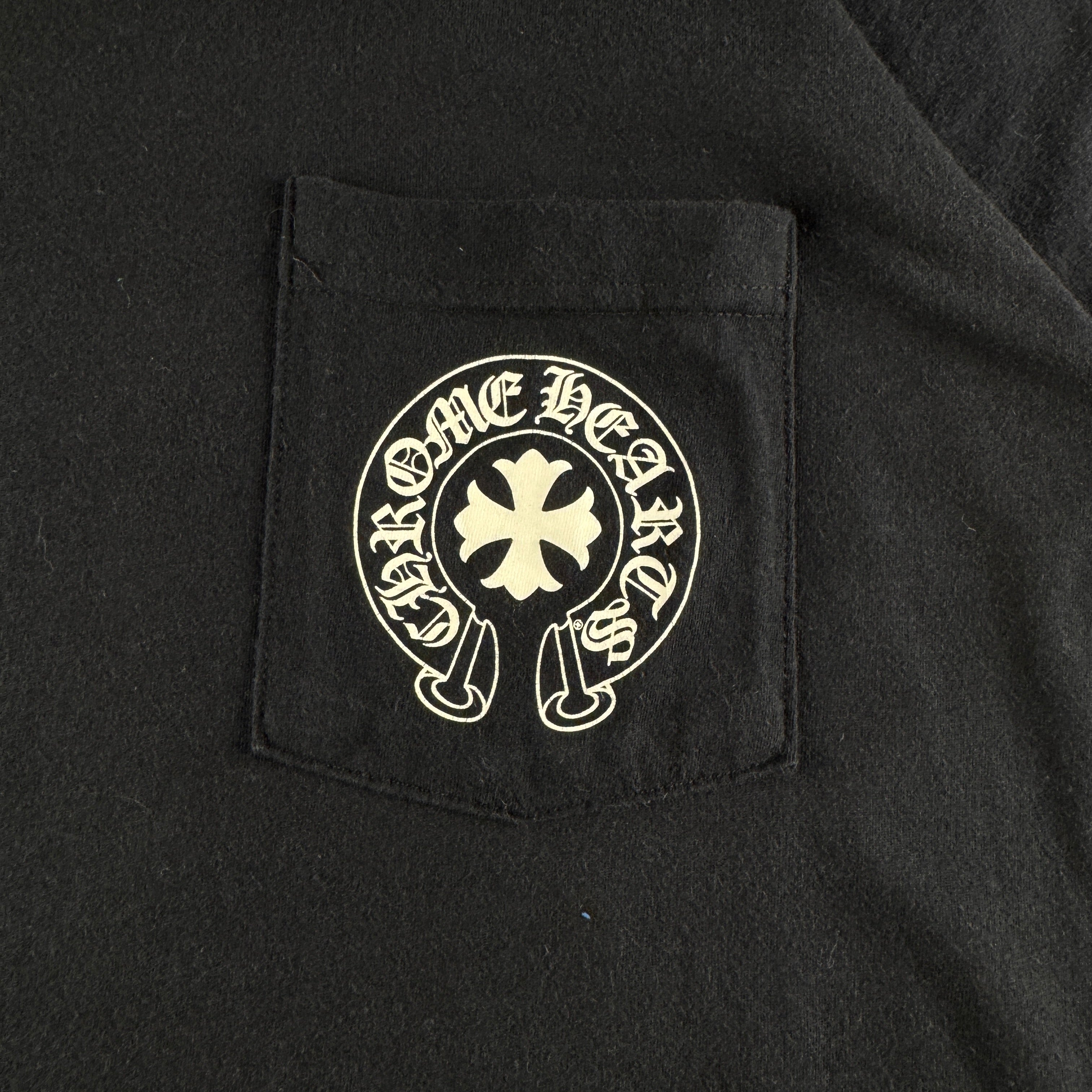 Chrome Hearts Made in Hollywood Exclusive Text Black Tee (M)