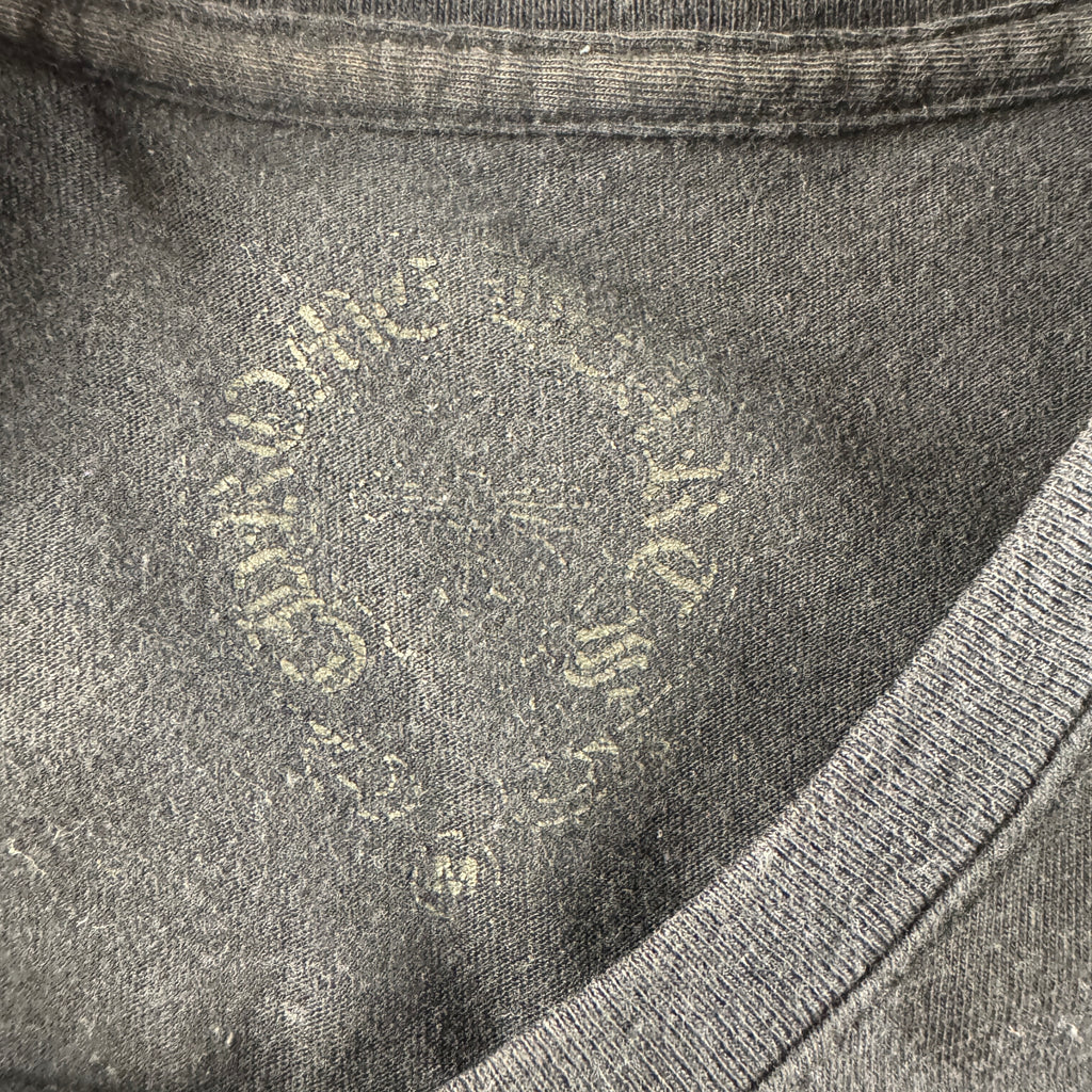 Chrome Hearts Made in Hollywood Exclusive Text Black Tee (M)