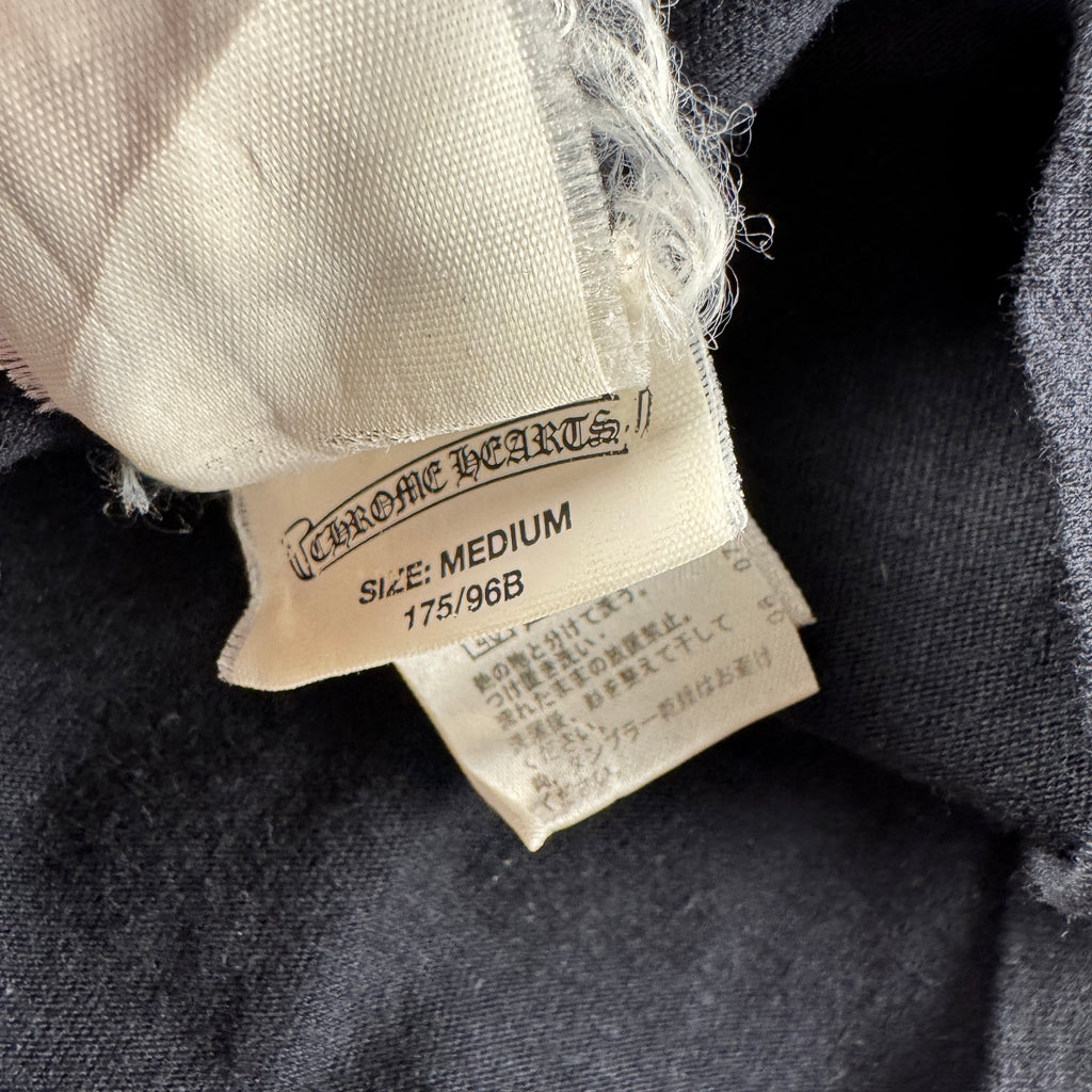 Chrome Hearts Made in Hollywood Exclusive Text Black Tee (M)