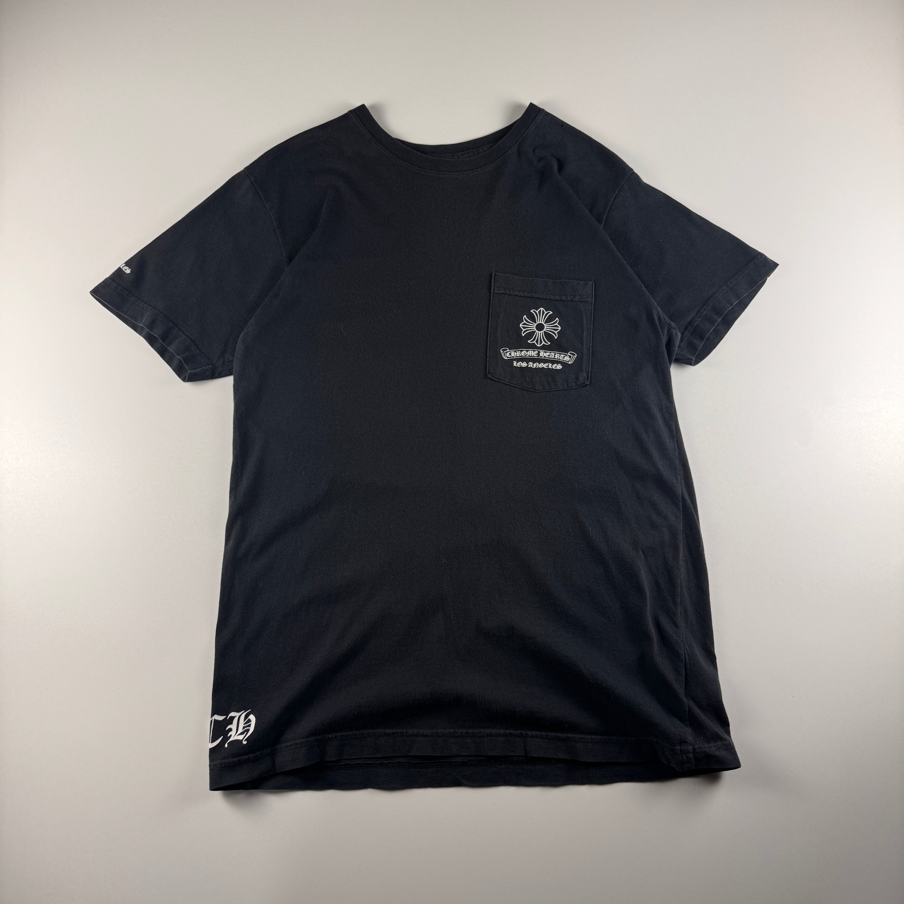 Chrome Hearts Plus Cross Los Angeles Black Tee (M)