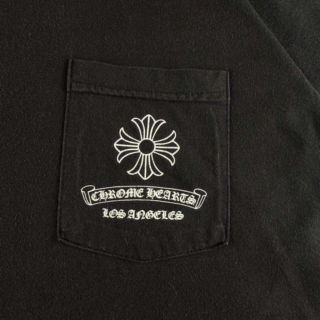Chrome Hearts Plus Cross Los Angeles Black Tee (M)
