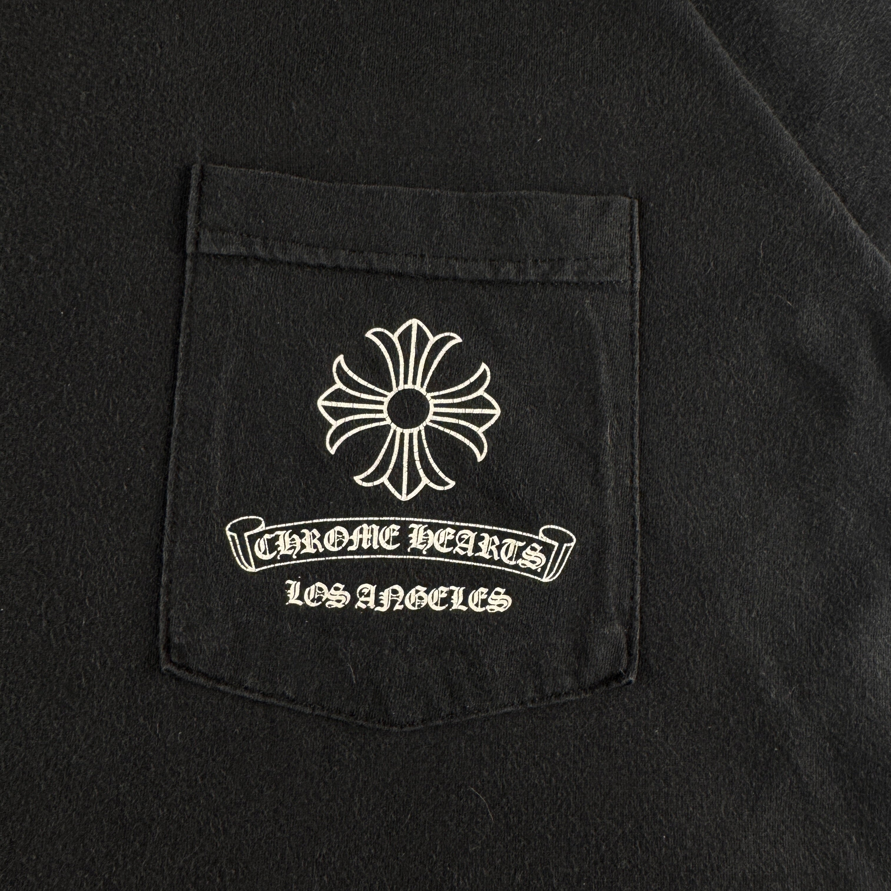 Chrome Hearts Plus Cross Los Angeles Black Tee (M)