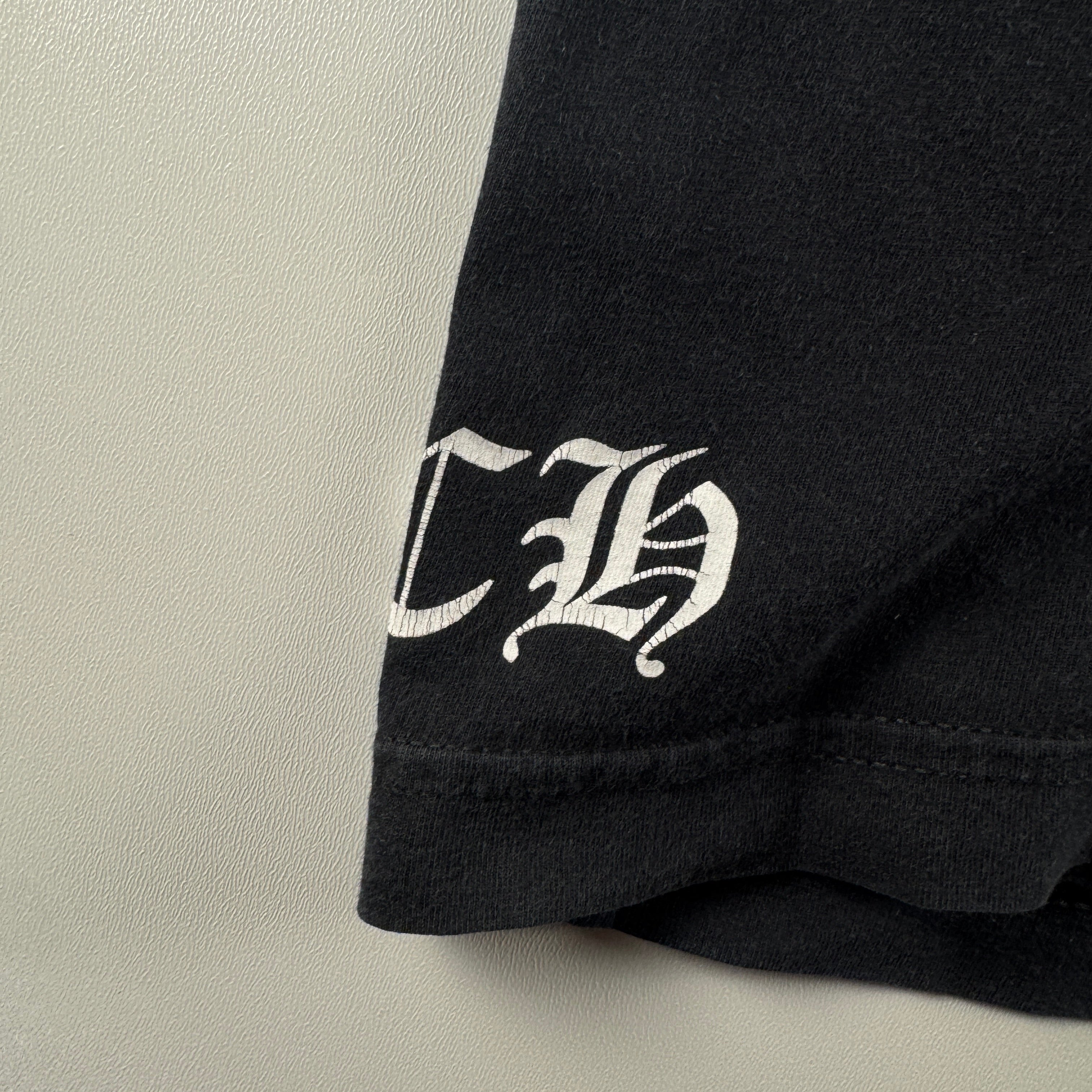 Chrome Hearts Plus Cross Los Angeles Black Tee (M)