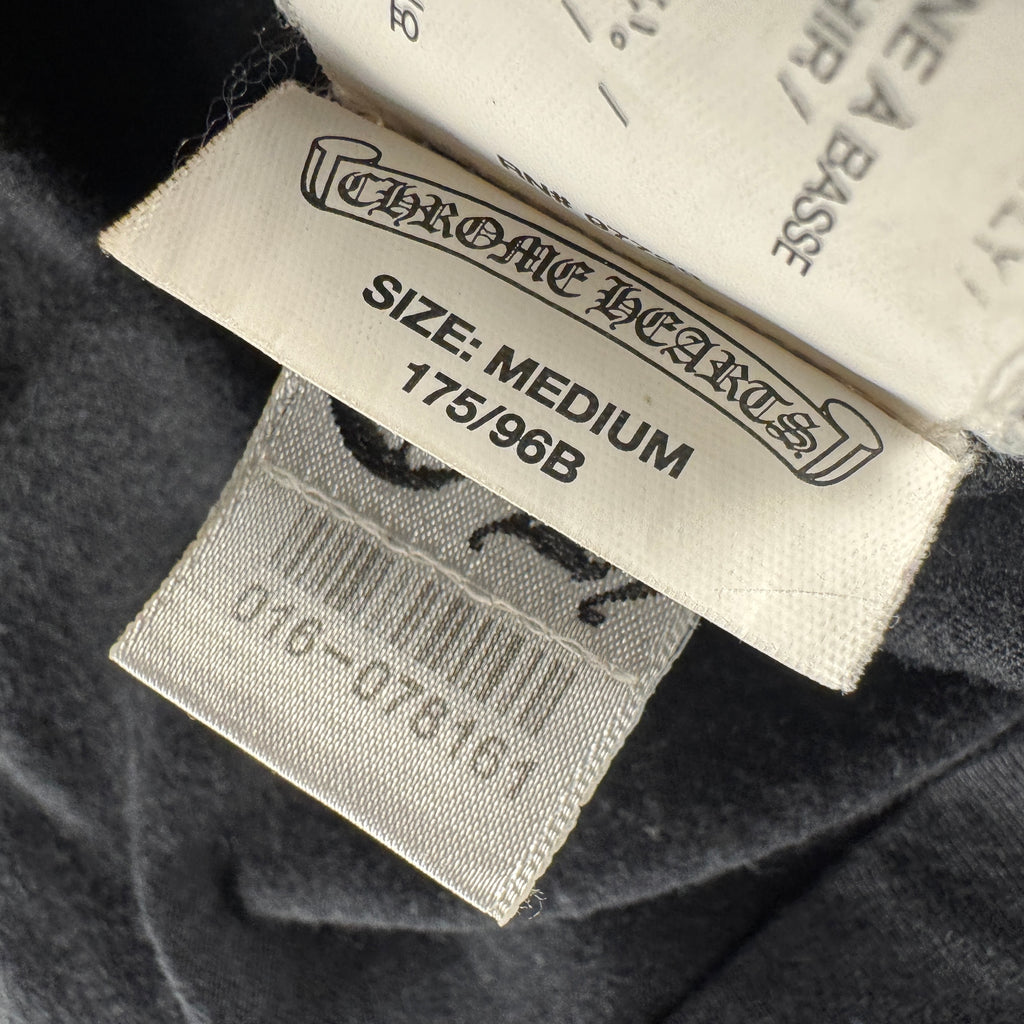 Chrome Hearts Plus Cross Los Angeles Black Tee (M)