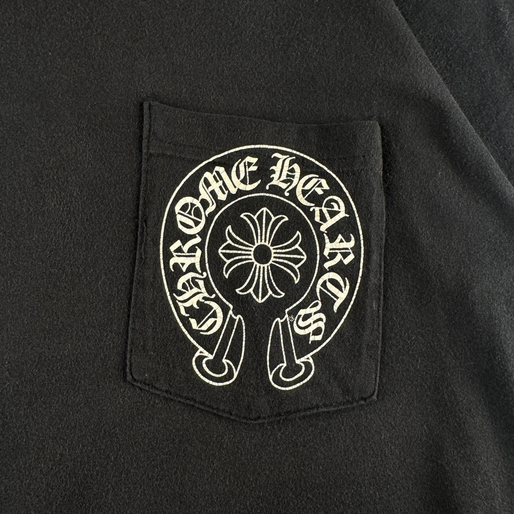 Chrome Hearts Horseshoes Hong-Kong Exclusive Black Tee (M)