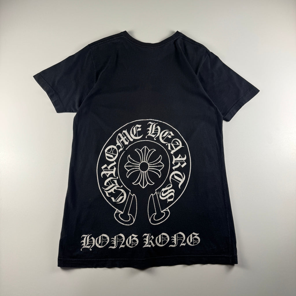 Chrome Hearts Horseshoes Hong-Kong Exclusive Black Tee (M)