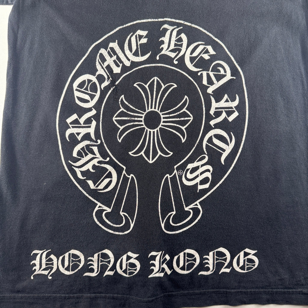 Chrome Hearts Horseshoes Hong-Kong Exclusive Black Tee (M)