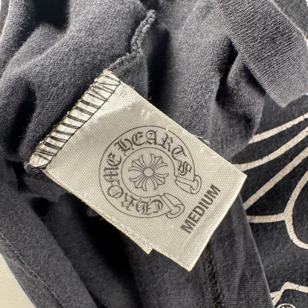 Chrome Hearts Horseshoes Hong-Kong Exclusive Black Tee (M)