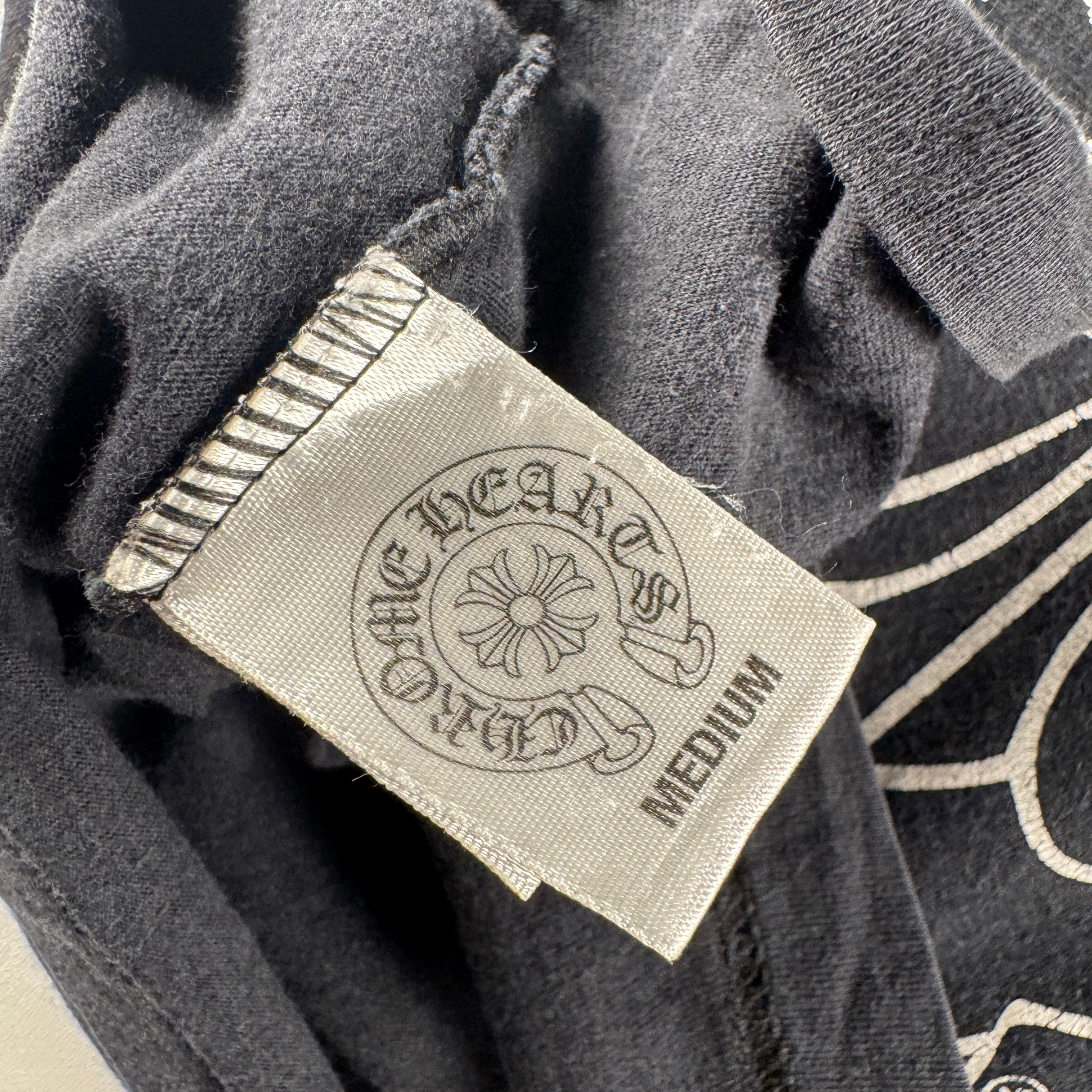 Chrome Hearts Horseshoes Hong-Kong Exclusive Black Tee (M)