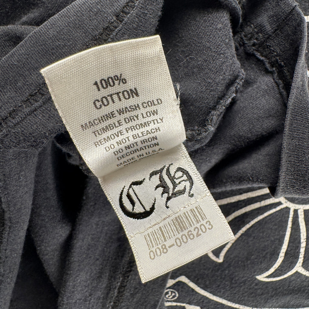 Chrome Hearts Horseshoes Hong-Kong Exclusive Black Tee (M)