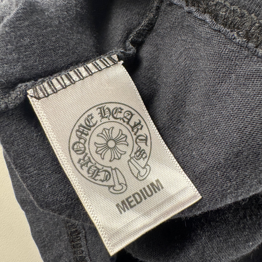 Chrome Hearts Black Stars Pocket Black Tee (M)