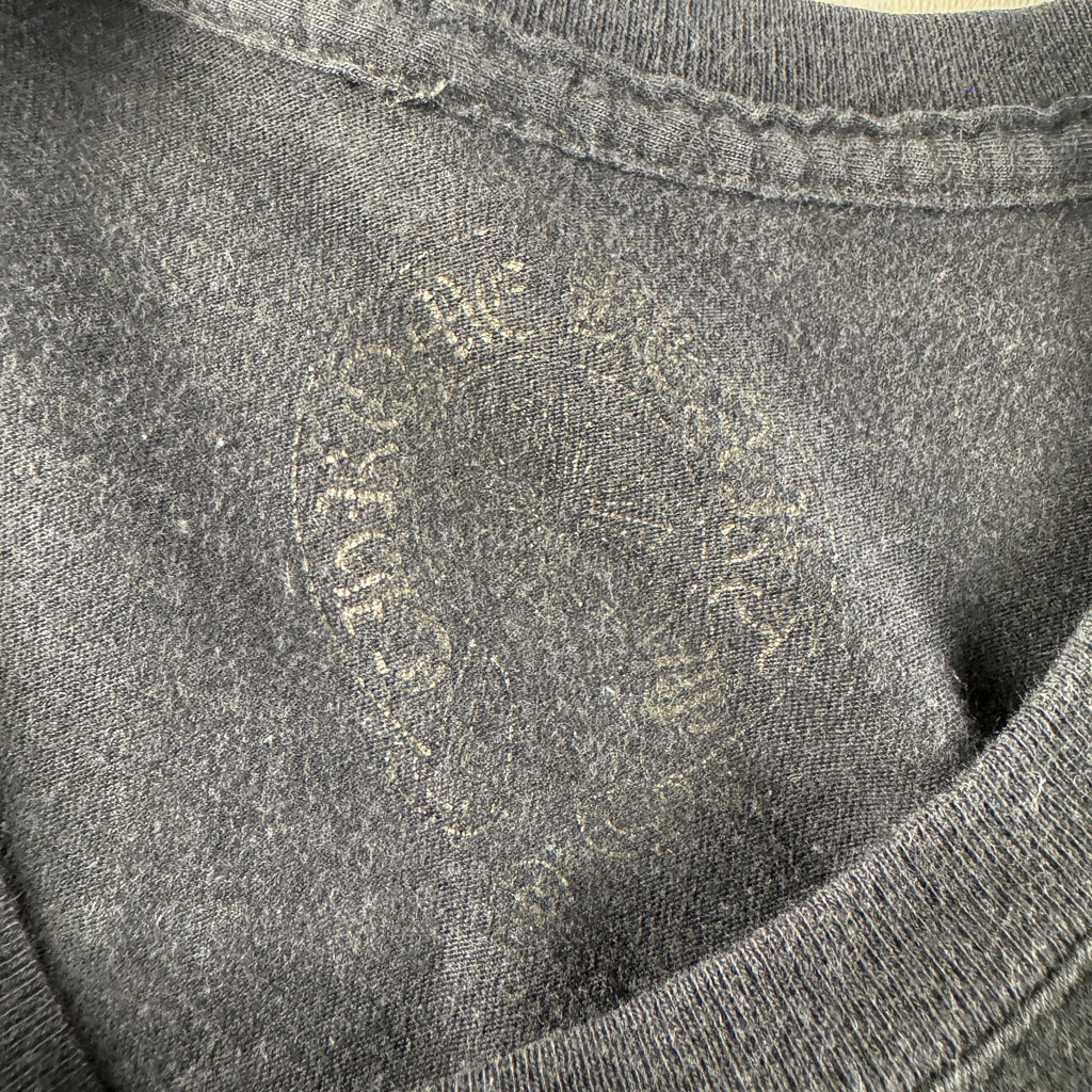 Chrome Hearts Distressed Horseshoe Black Tee (S)