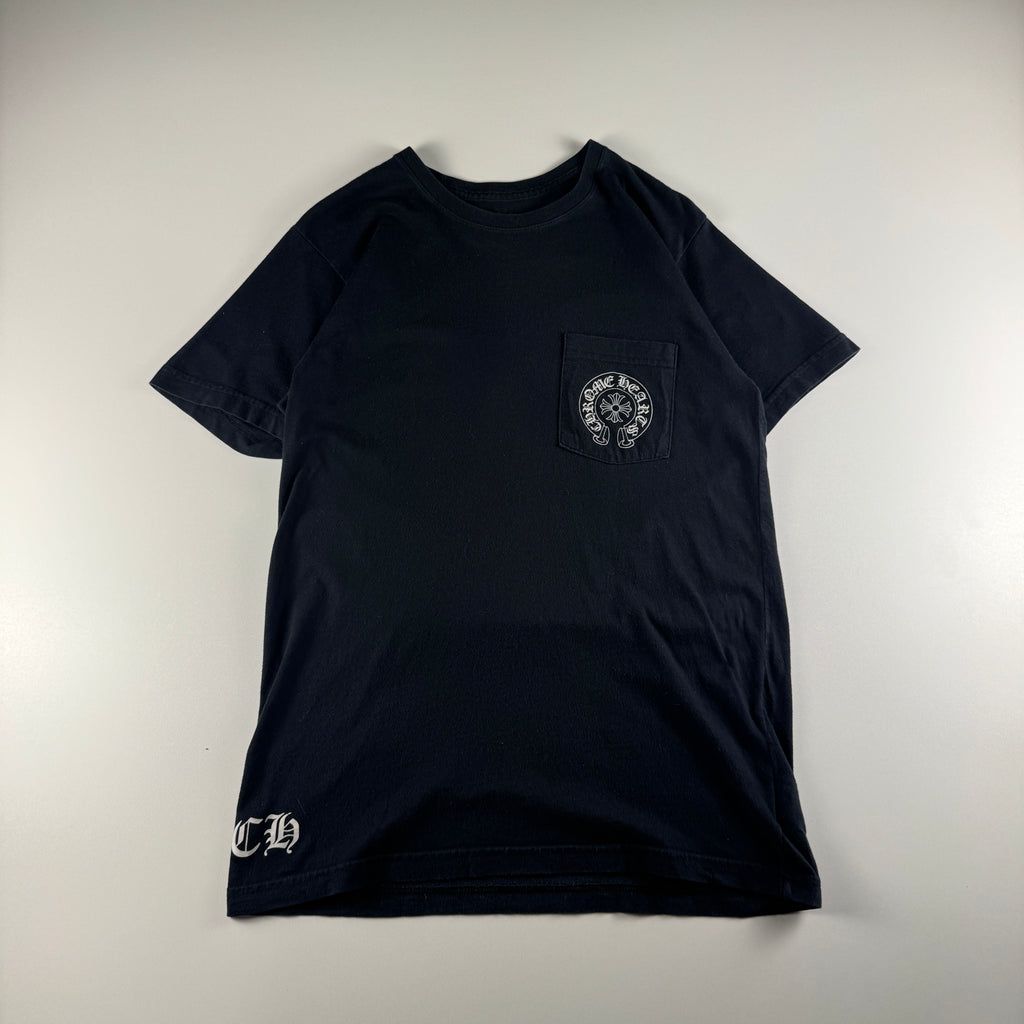Chrome Hearts Honolulu Spiral Limited Edition Pocket Black Tee (M)