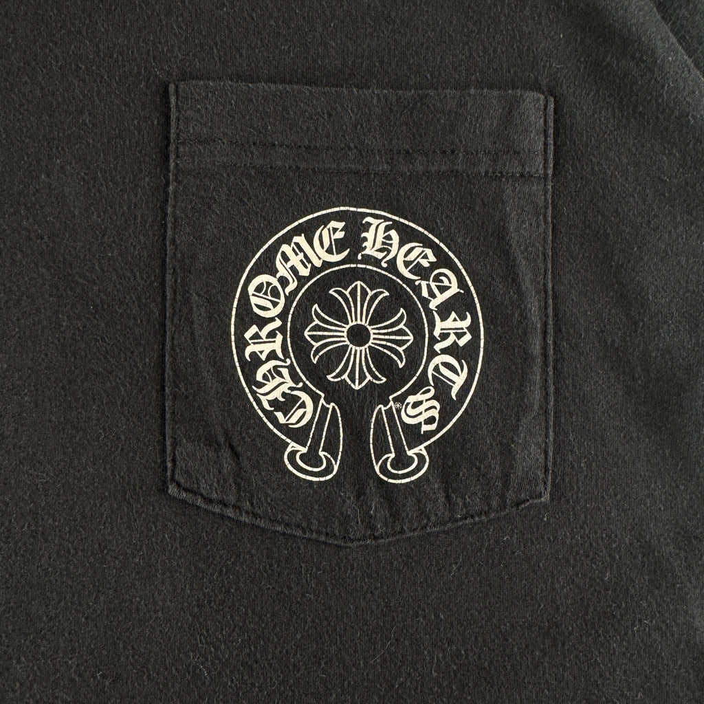 Chrome Hearts Honolulu Spiral Limited Edition Pocket Black Tee (M)